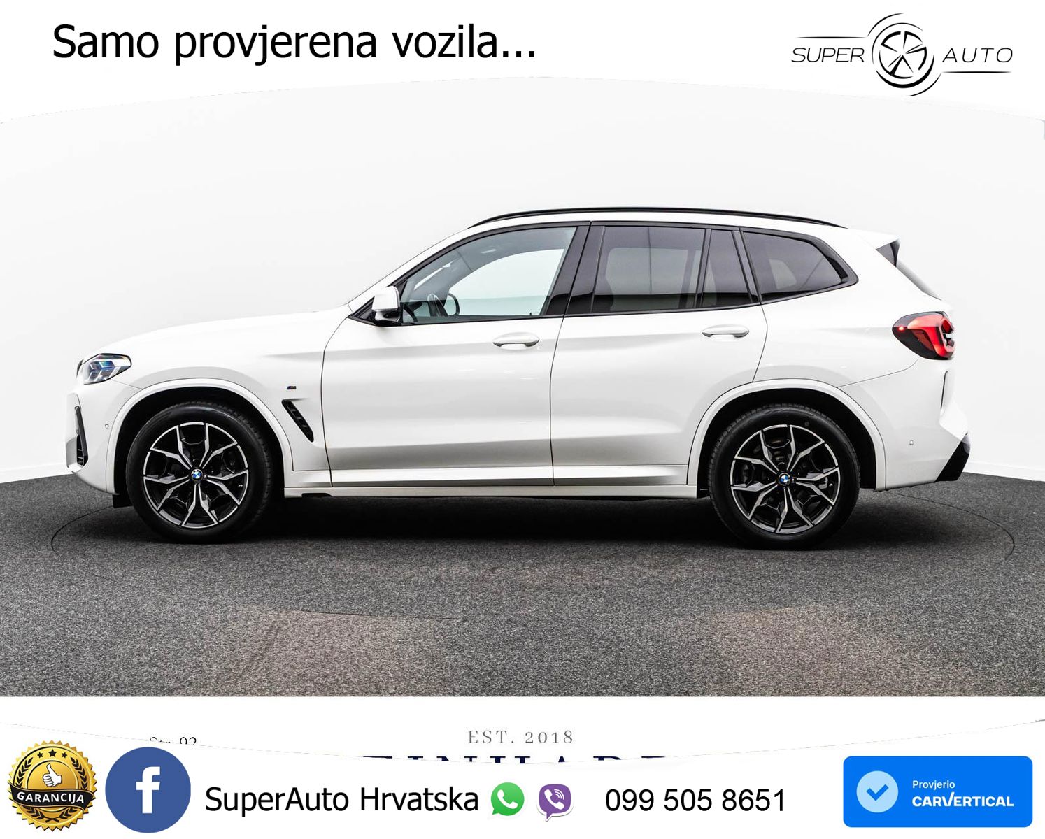 BMW X3 30i xDrive Steptronic M Sport ACC+HEAD+GR SJED+360+PANO