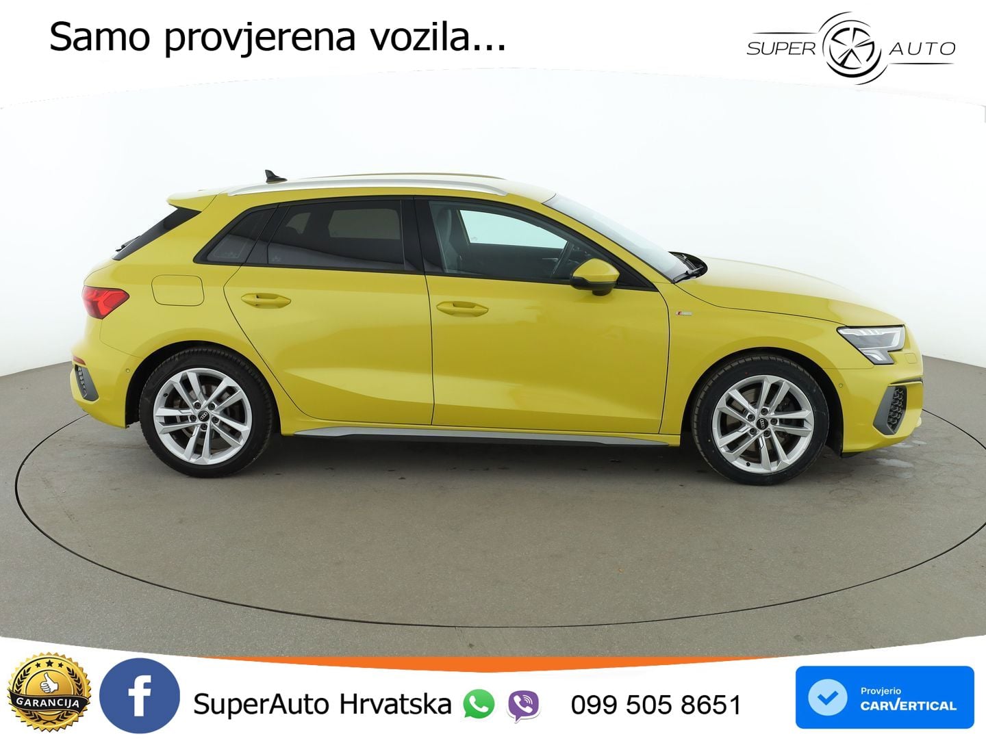 Audi A3 35 TFSI (150 KS) S line