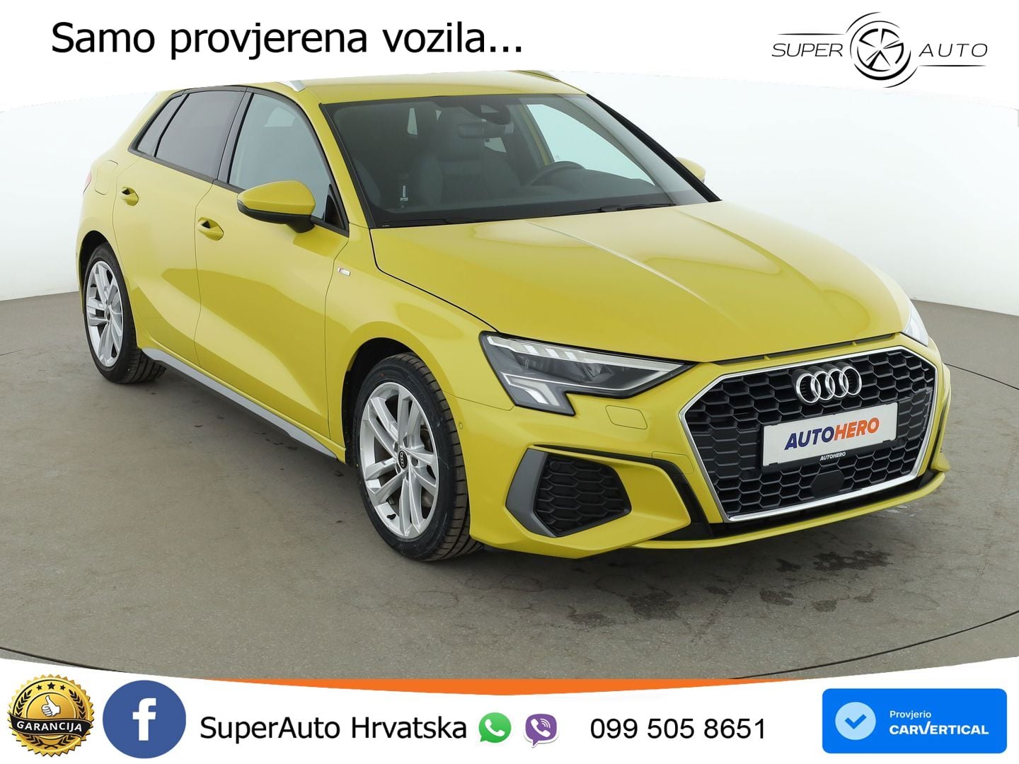 Audi A3 35 TFSI (150 KS) S line