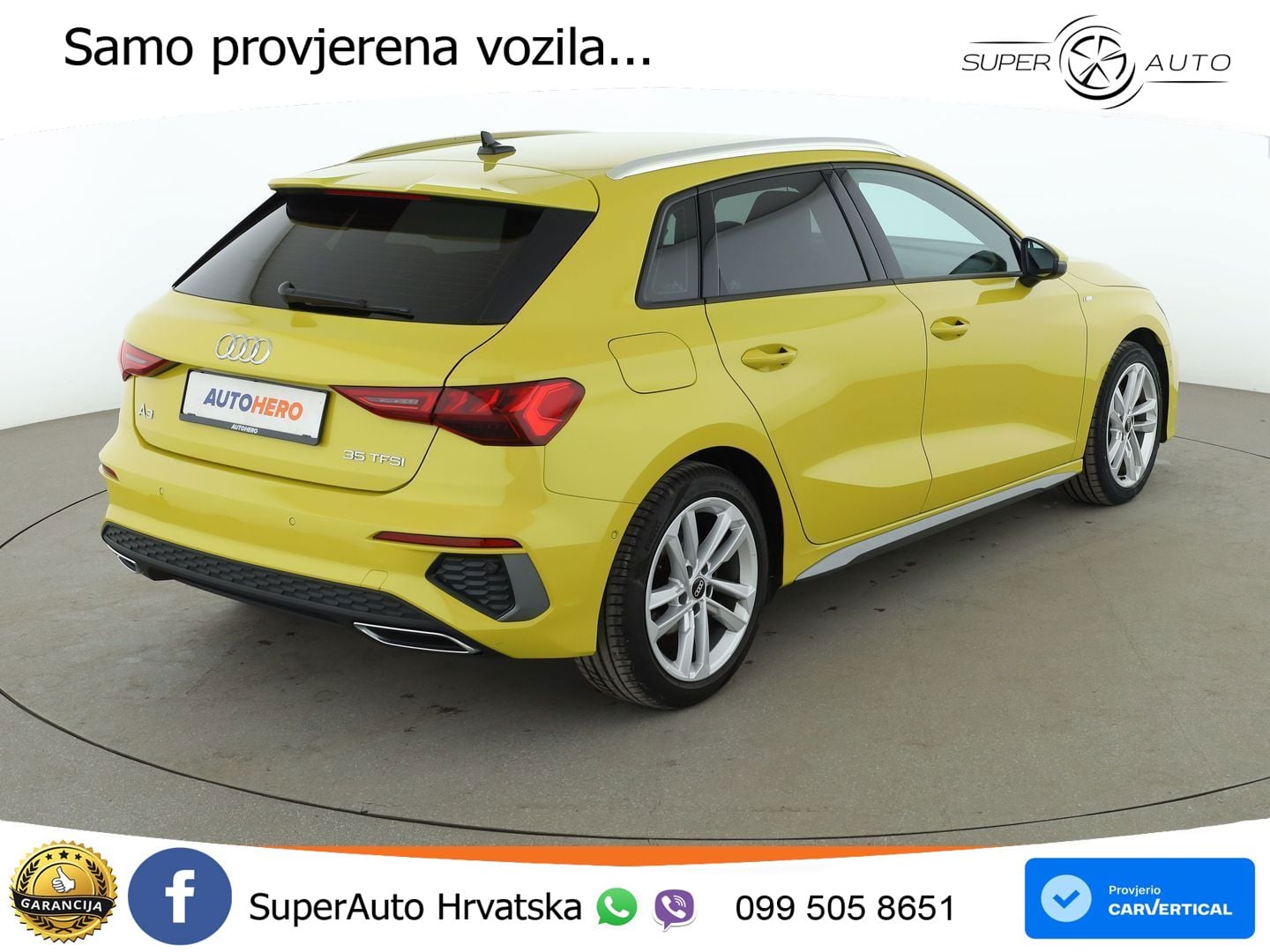 Audi A3 35 TFSI (150 KS) S line