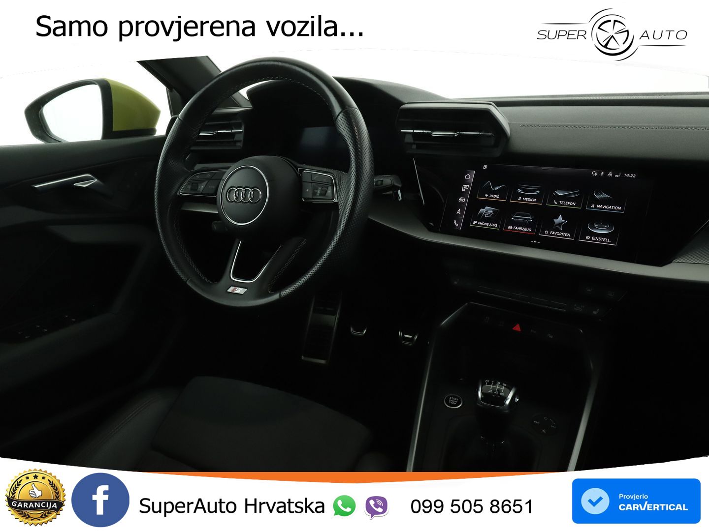 Audi A3 35 TFSI (150 KS) S line