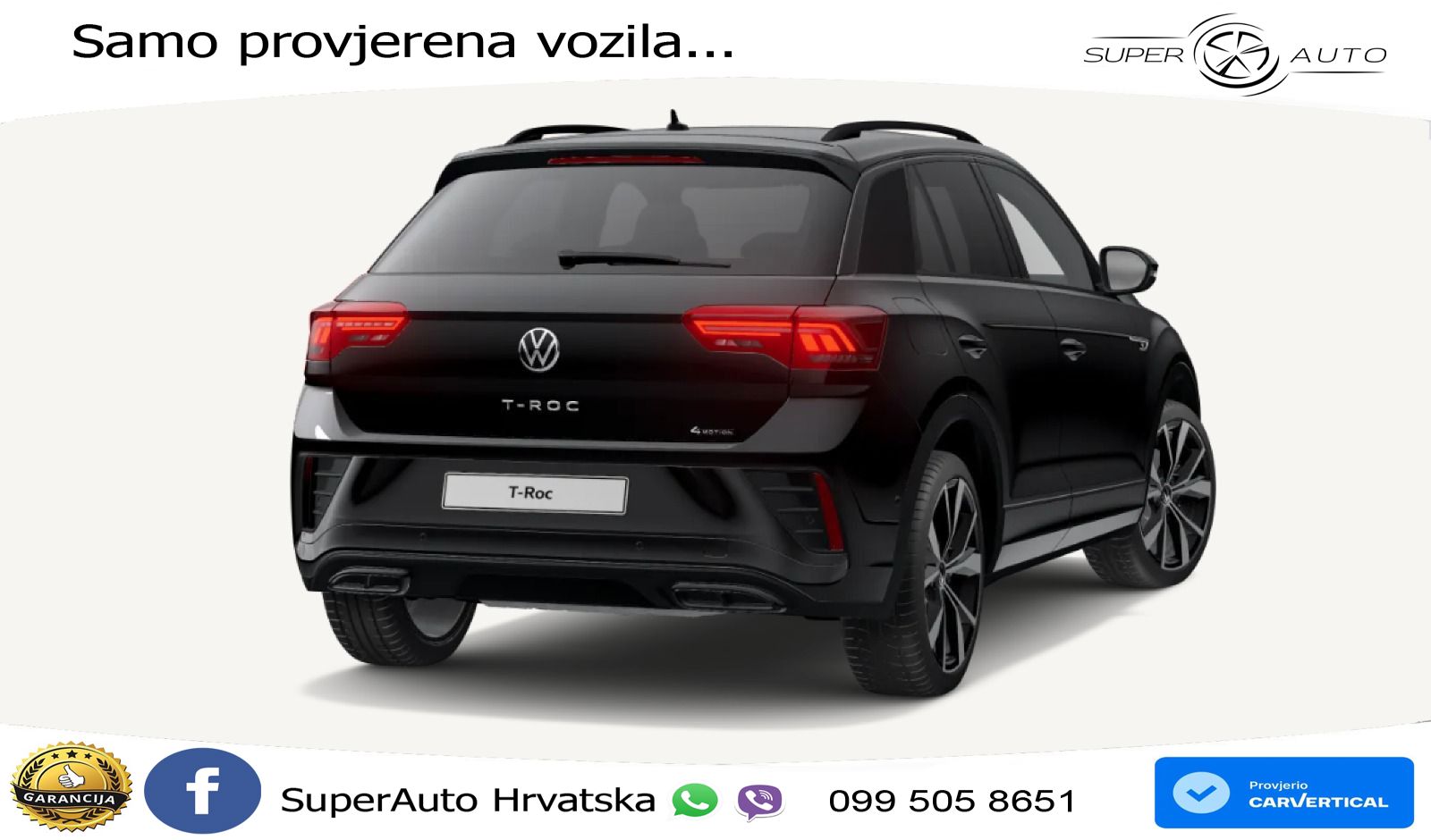 Volkswagen T-Roc I 2.0 TSI (190 KS) 4M DSG LED+GR SJED+ACC