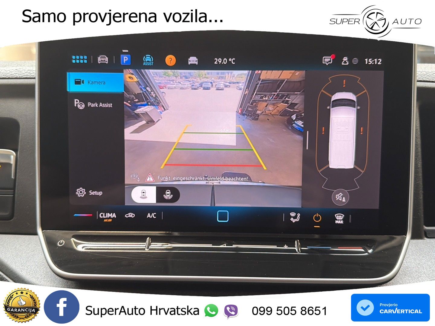 Volkswagen Crafter Kasten LR IQ Klima Rückfahrkamera 177 KS