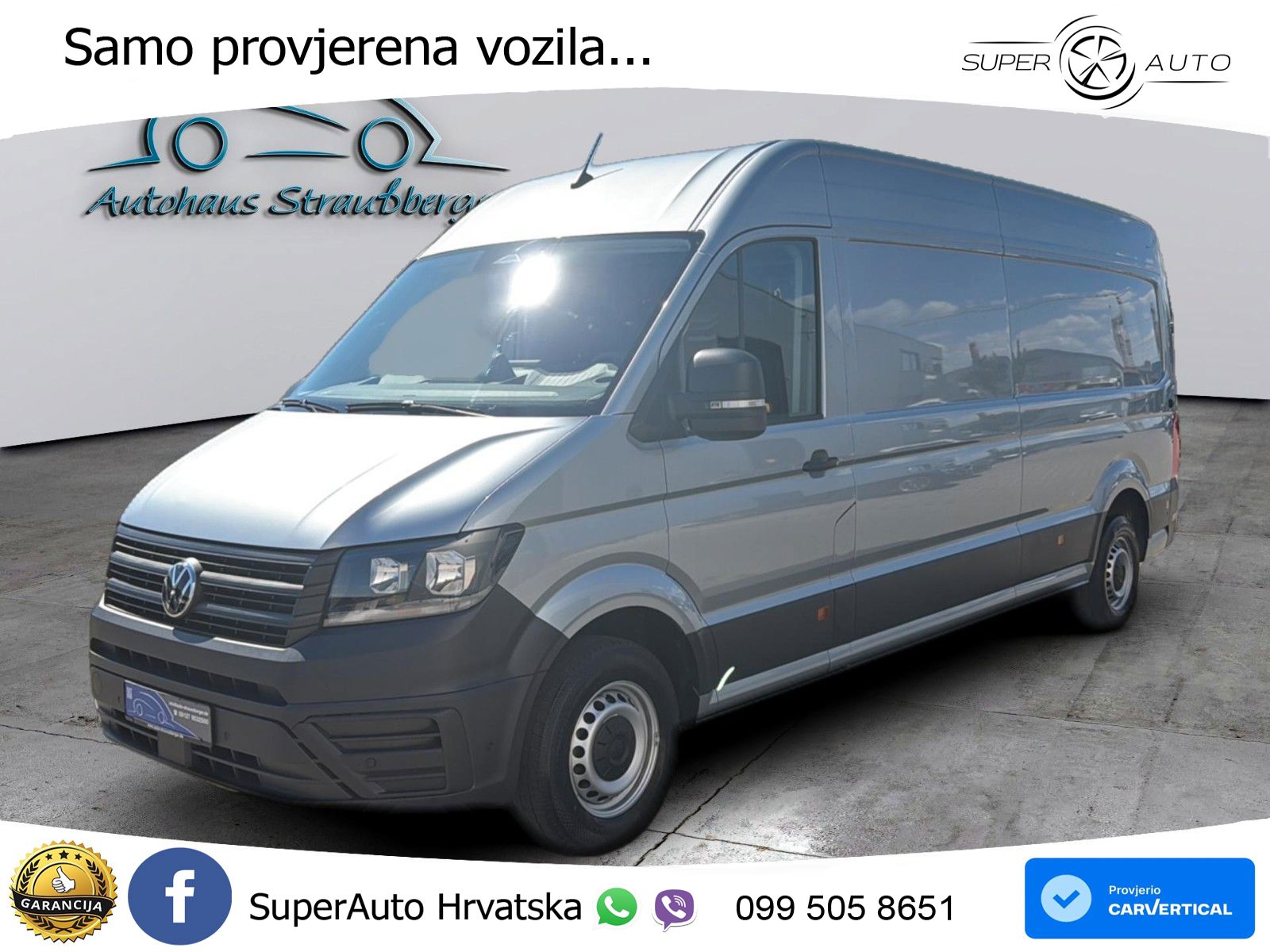 Volkswagen Crafter Kasten LR IQ Klima Rückfahrkamera 177 KS
