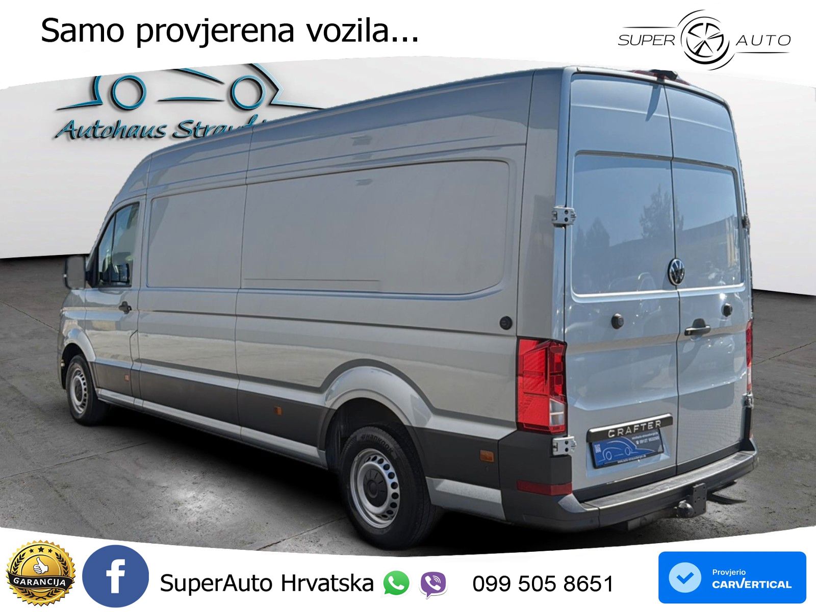 Volkswagen Crafter Kasten LR IQ Klima Rückfahrkamera 177 KS