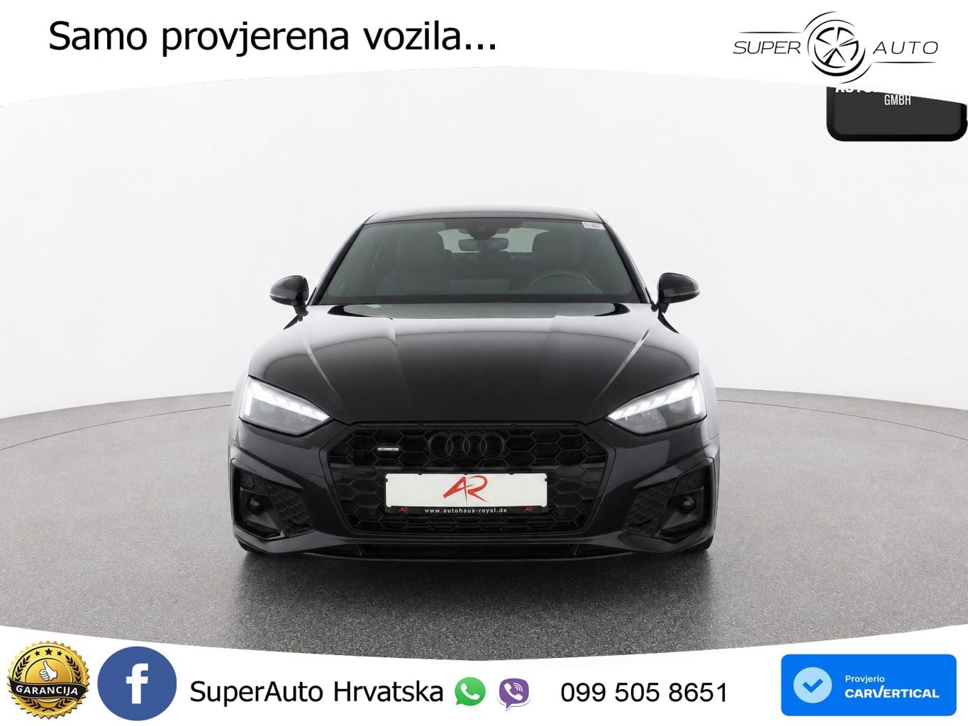 Audi A5 Sportback 45 TFSI (265 KS) quattro S tronic S line MATRIX+GR SJED+KAM