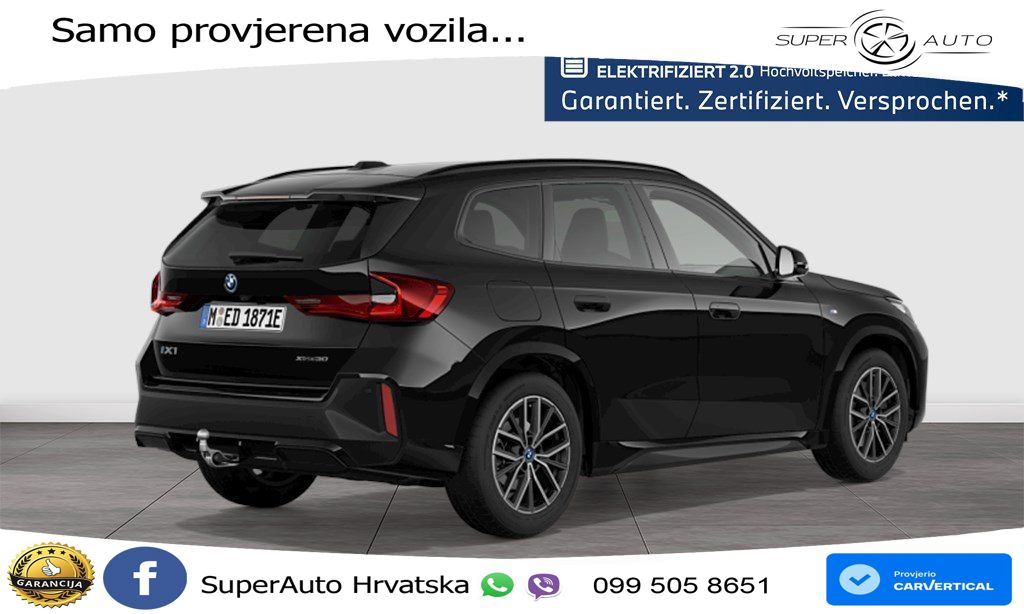 BMW iX1 68 kWh (313 KS) xDrive30 M Sport LED+GR SJED+ACC