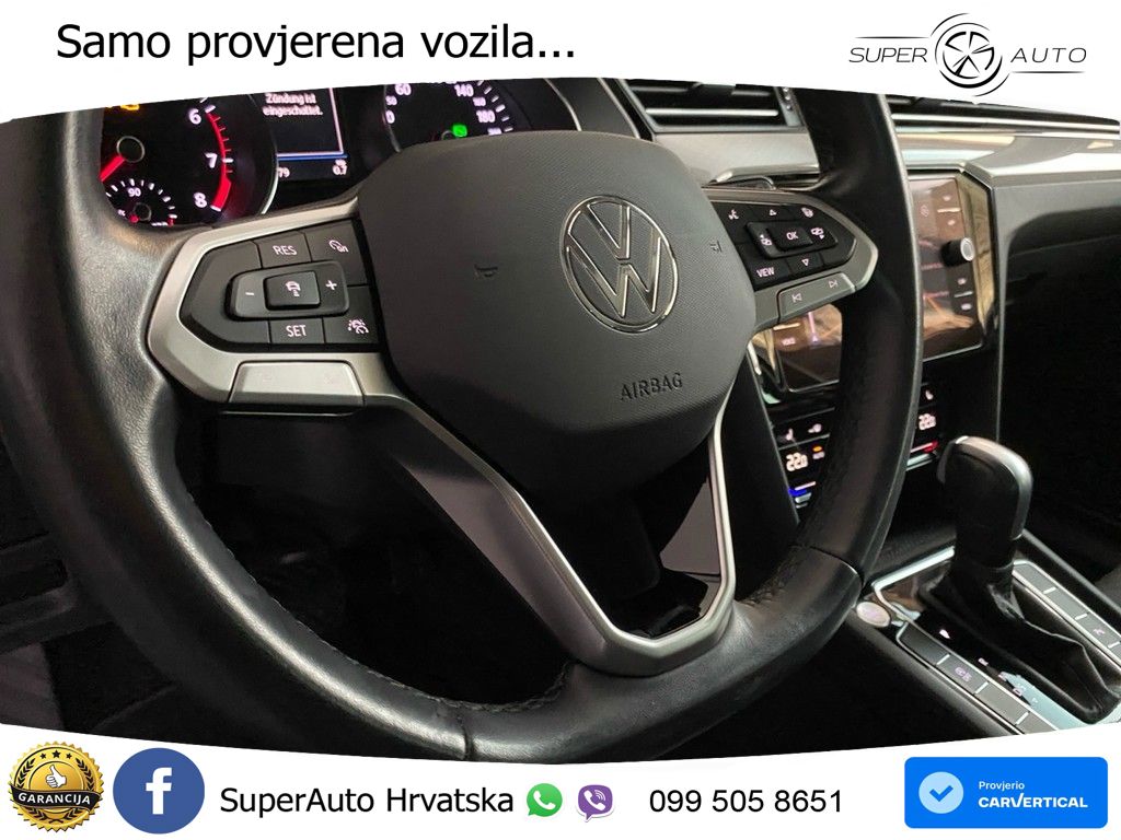 Volkswagen Passat Variant 2.0 TSI (190 KS) DSG Business LED+GR SJED+ACC