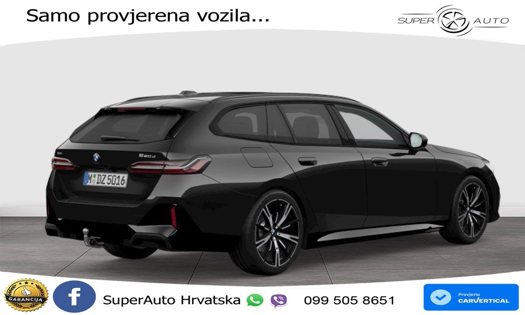BMW 520d Touring (197 KS) xDrive Steptronic M Sport ACC+HEAD+4xGR SJED+360+PANO