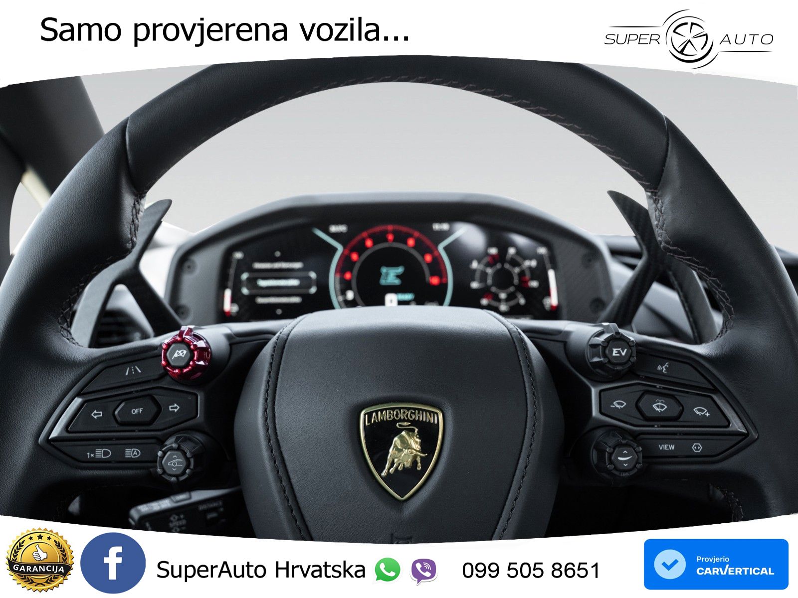 Lamborghini Revuelto 6.5 V12 (1015 KS) 4WD DCT LED+GR SJED+ACC