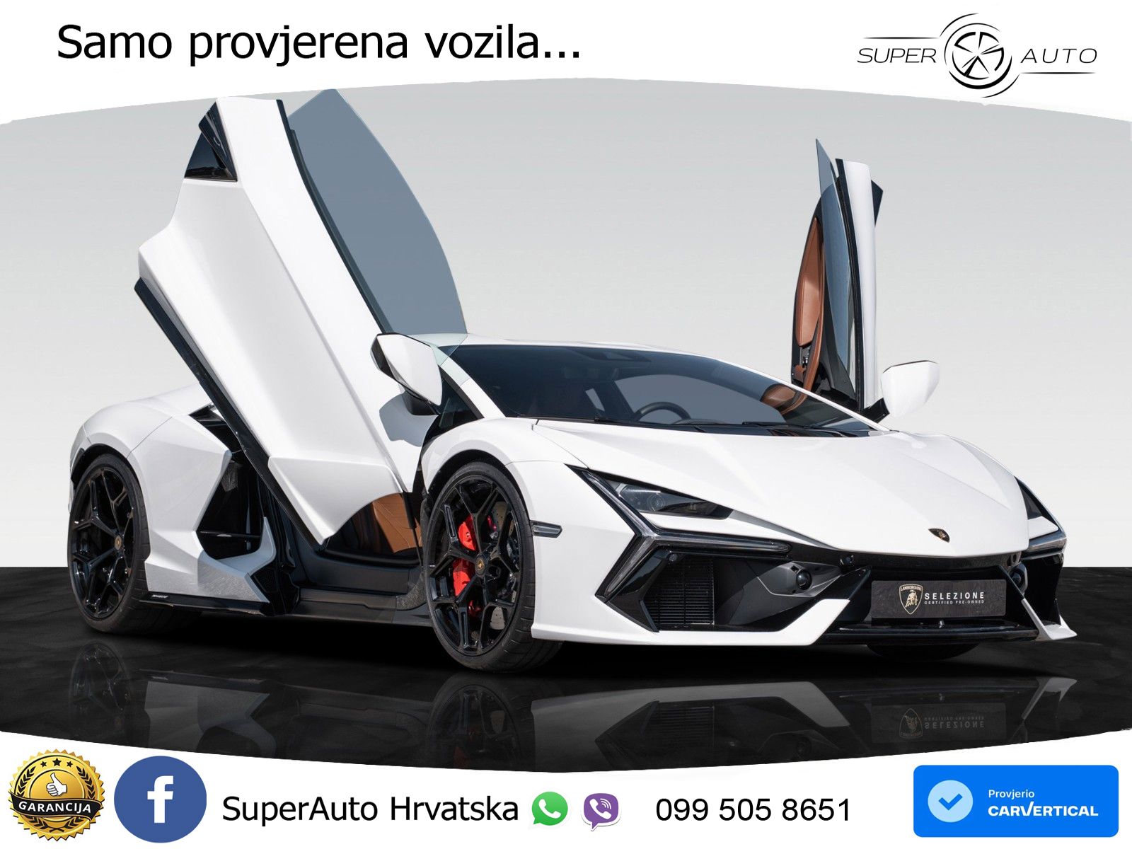 Lamborghini Revuelto 6.5 V12 (1015 KS) 4WD DCT LED+GR SJED+ACC