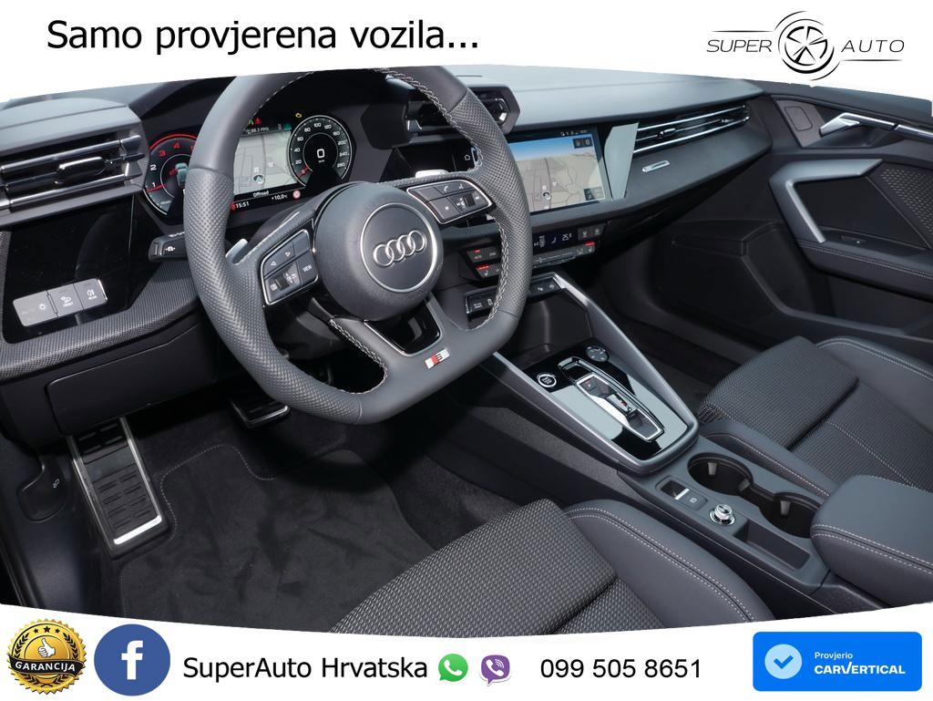 Audi A3 35 TFSI (150 KS) S tronic S line LED+GR SJED+ACC