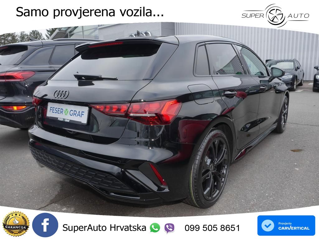 Audi A3 35 TFSI (150 KS) S tronic S line LED+GR SJED+ACC