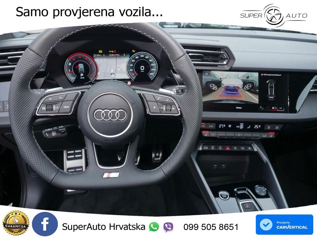 Audi A3 35 TFSI (150 KS) S tronic S line LED+GR SJED+ACC