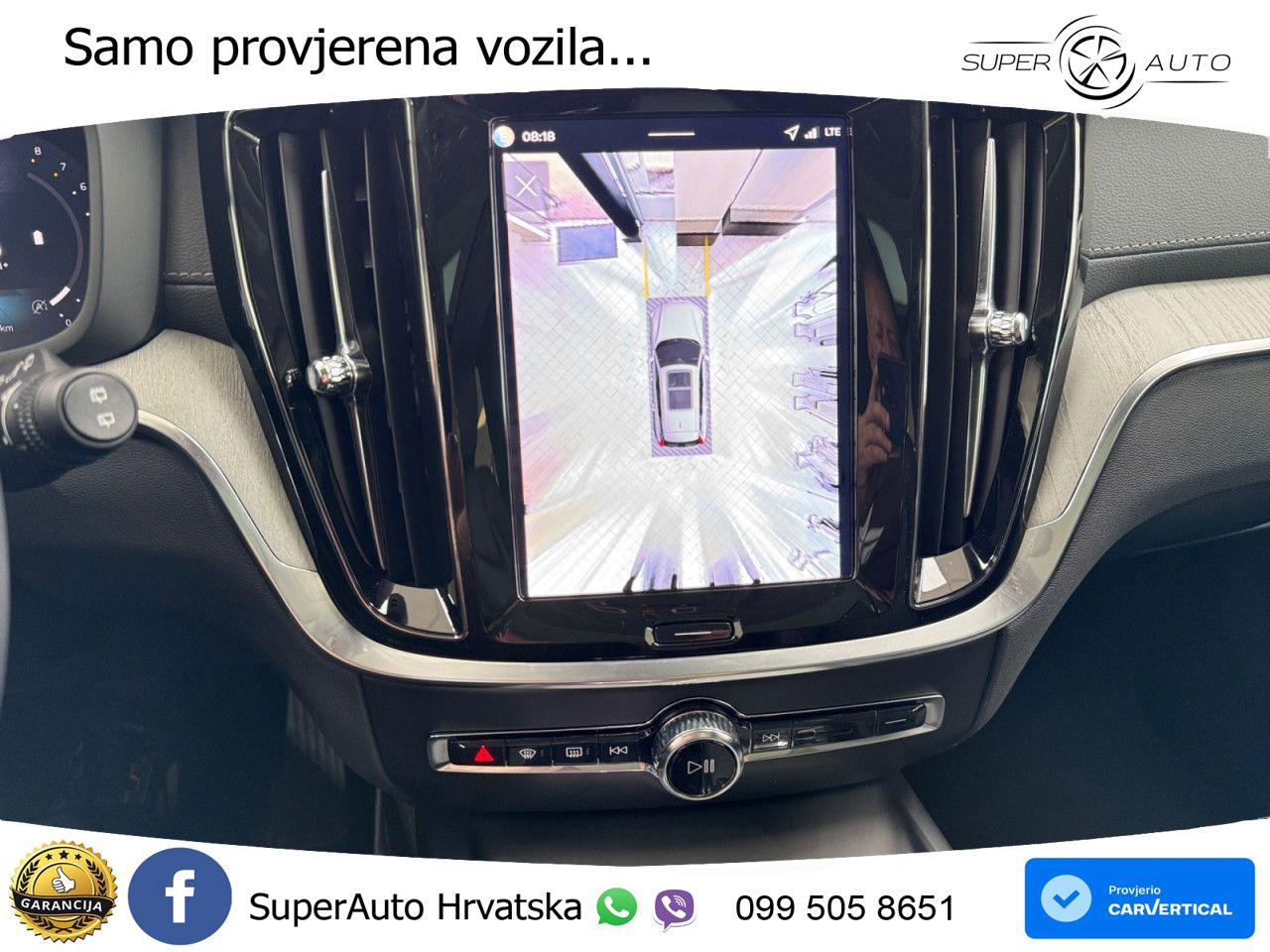 Volvo V60 2.0 B4 Benzin DCT ACC+HEAD+4xGR SJED+360+PANO