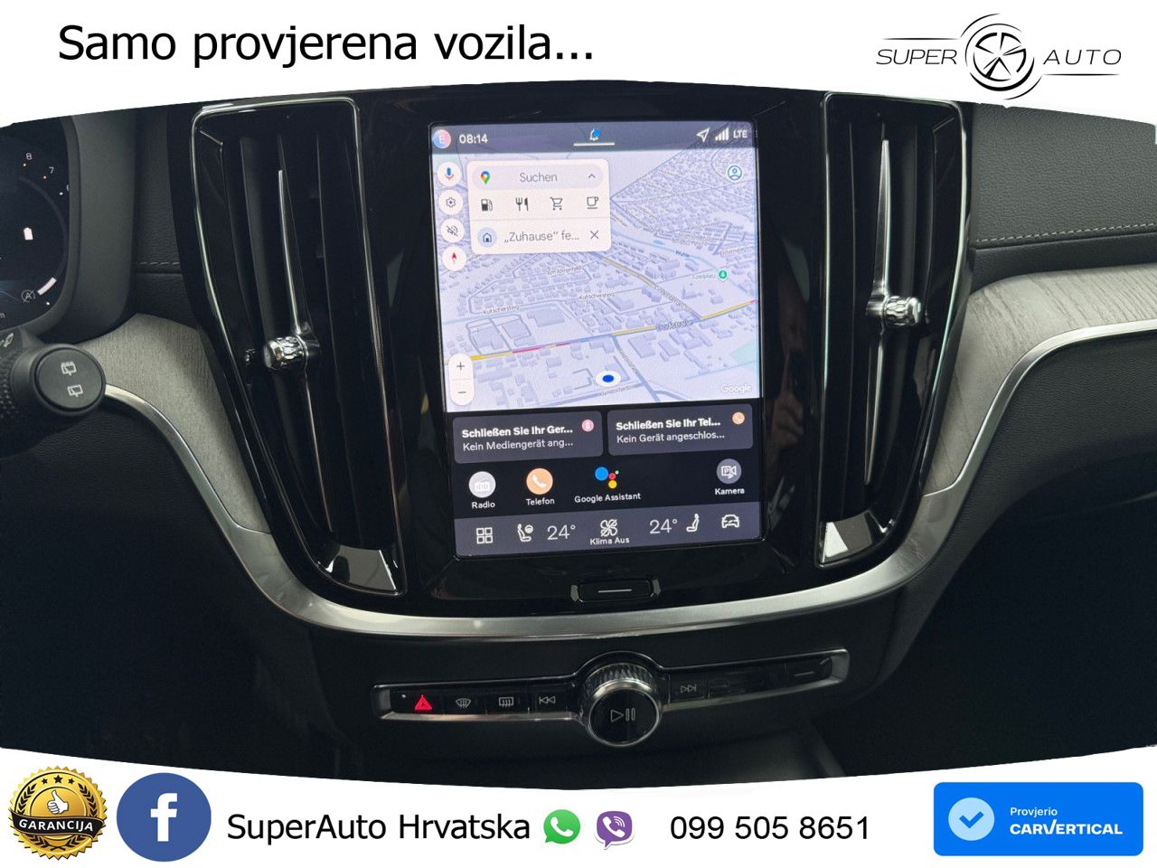 Volvo V60 2.0 B4 Benzin DCT ACC+HEAD+4xGR SJED+360+PANO