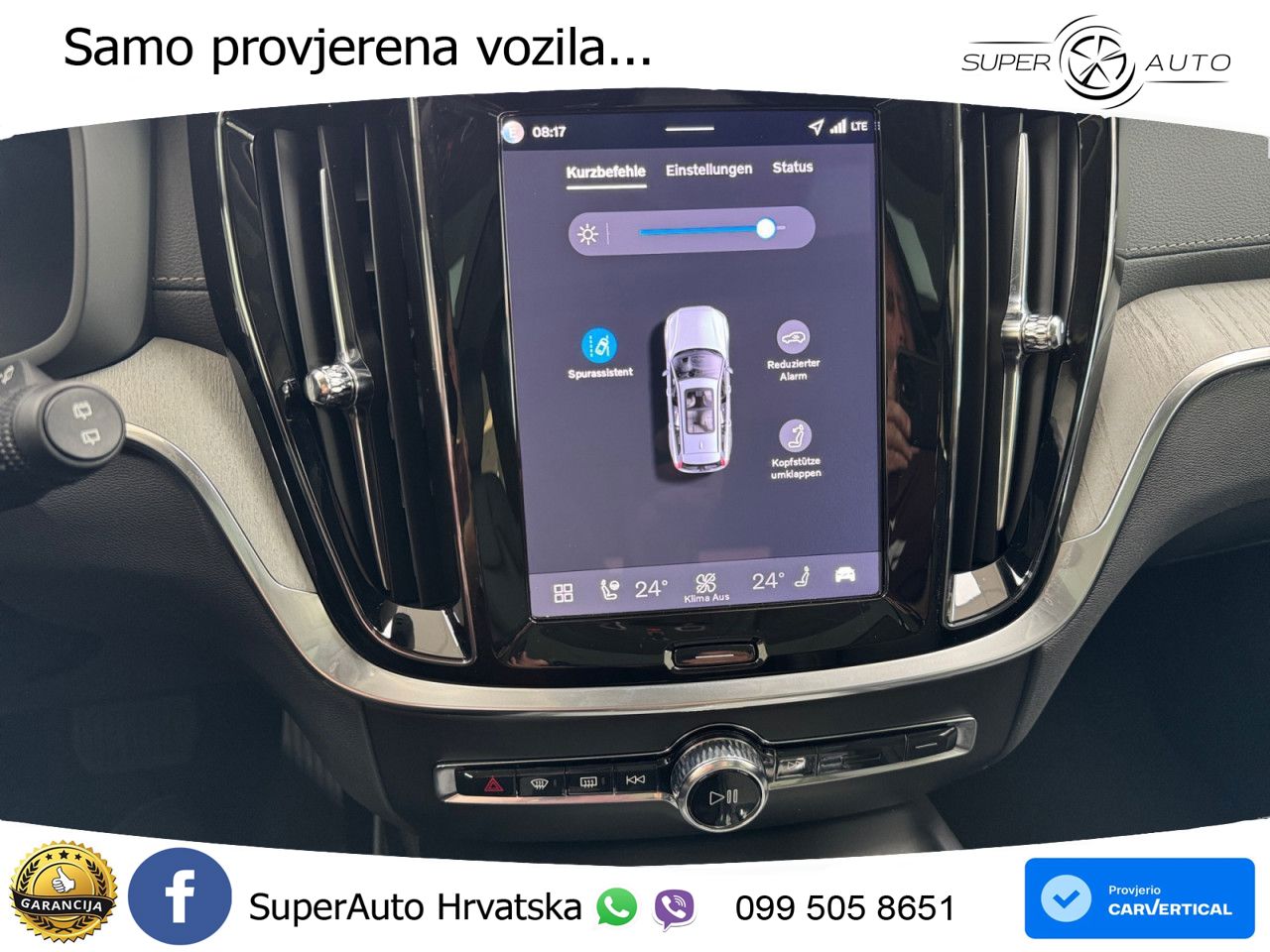 Volvo V60 2.0 B4 Benzin DCT ACC+HEAD+4xGR SJED+360+PANO