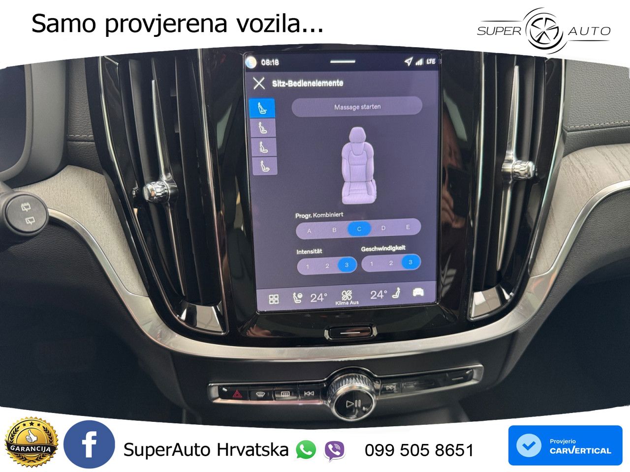 Volvo V60 2.0 B4 Benzin DCT ACC+HEAD+4xGR SJED+360+PANO