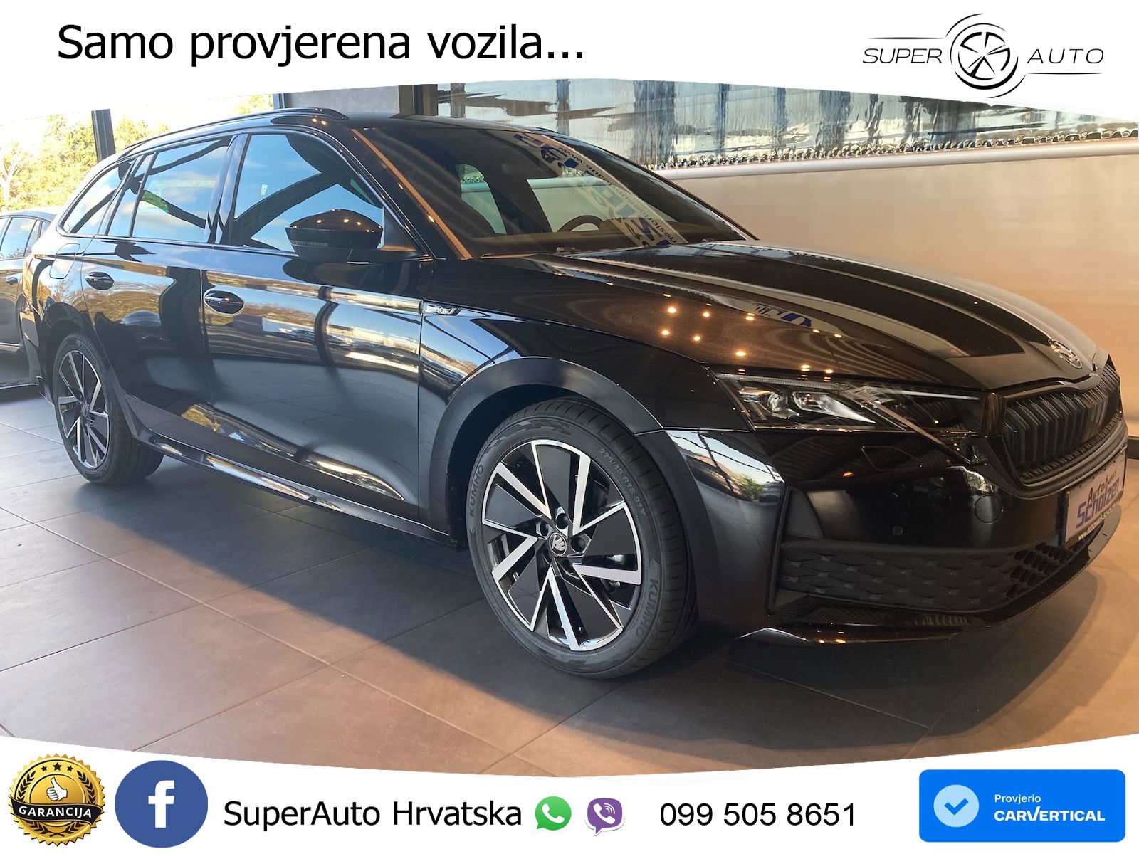 Škoda Octavia Combi 2.0 TDI (150 KS) DSG SportLine LED+GR SJED+ACC