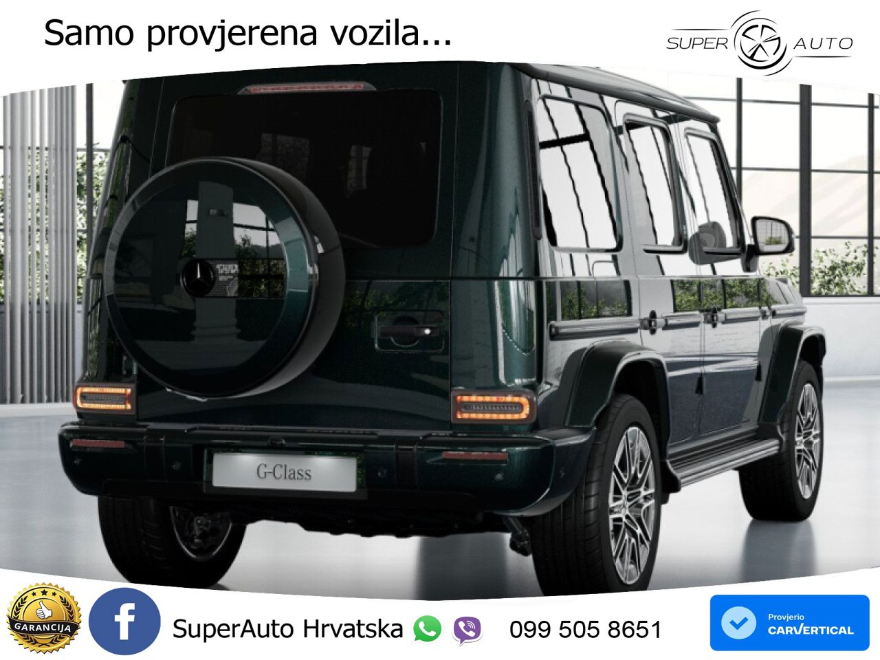 Mercedes G 580 EQ Long 116 kWh (587 KS) 4MATIC Exclusive