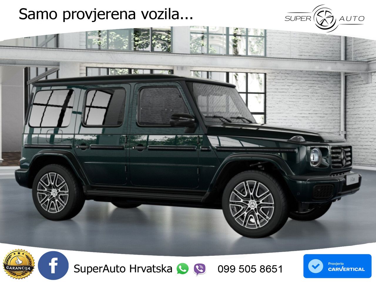 Mercedes G 580 EQ Long 116 kWh (587 KS) 4MATIC Exclusive