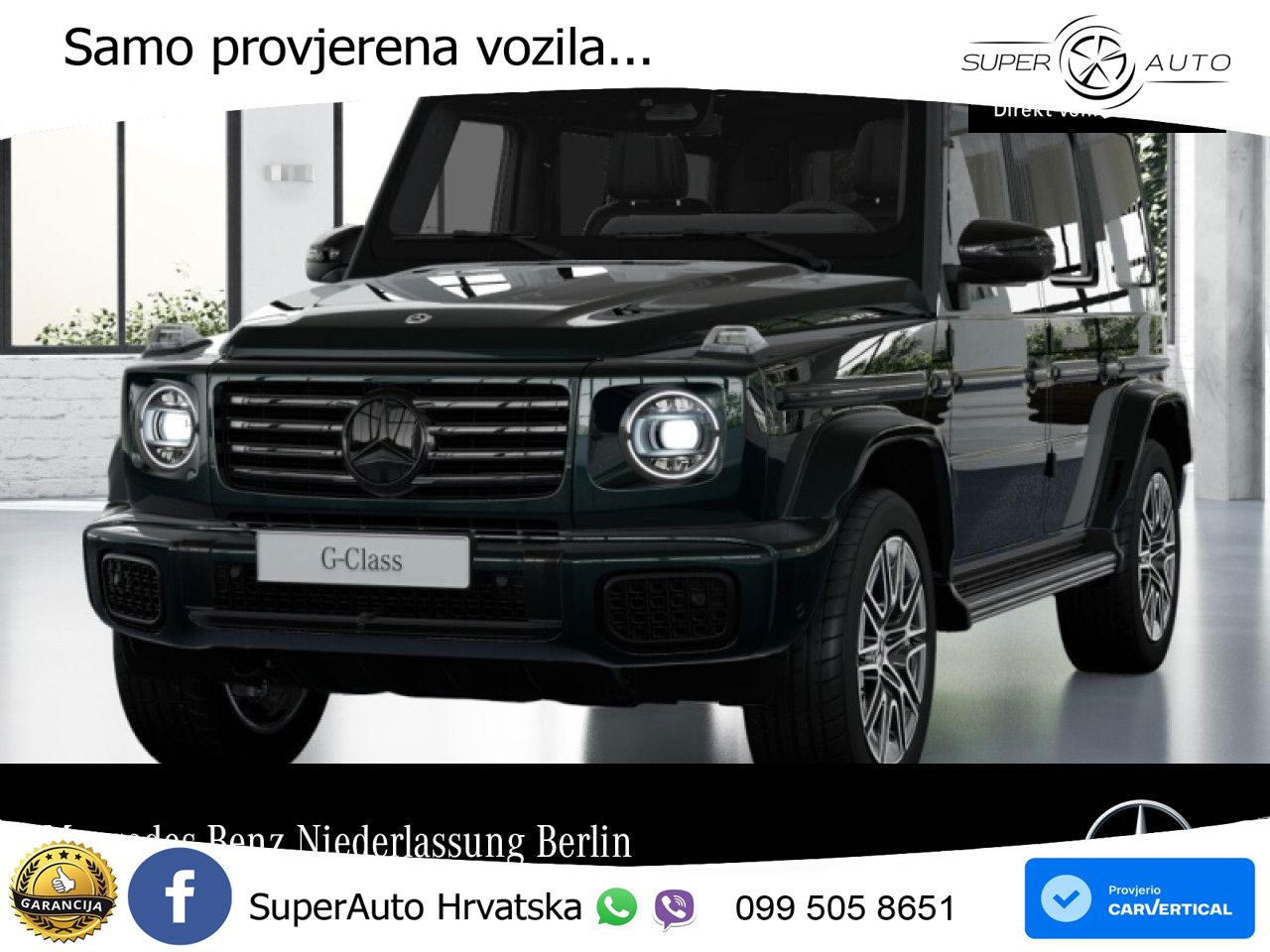 Mercedes G 580 EQ Long 116 kWh (587 KS) 4MATIC Exclusive