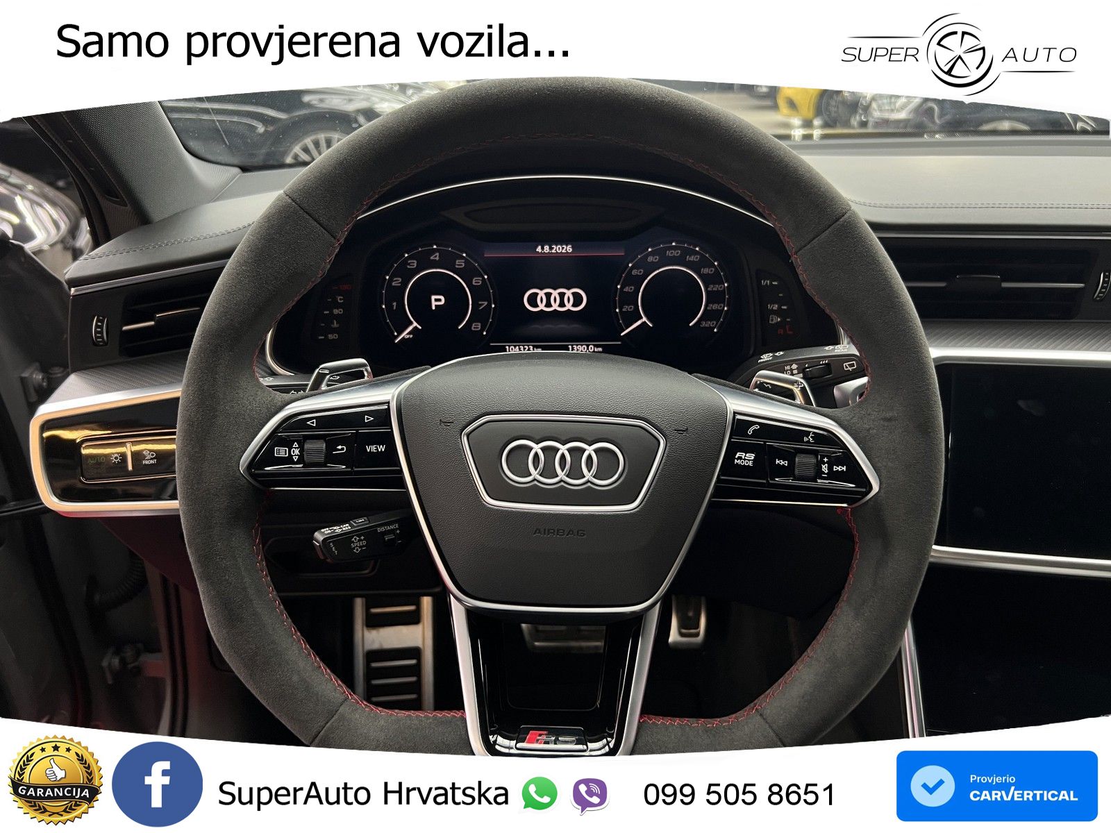 Audi RS6 Avant 4.0 TFSI V8 (600 KS) quattro Tiptronic MATRIX+GR SJED+KAM