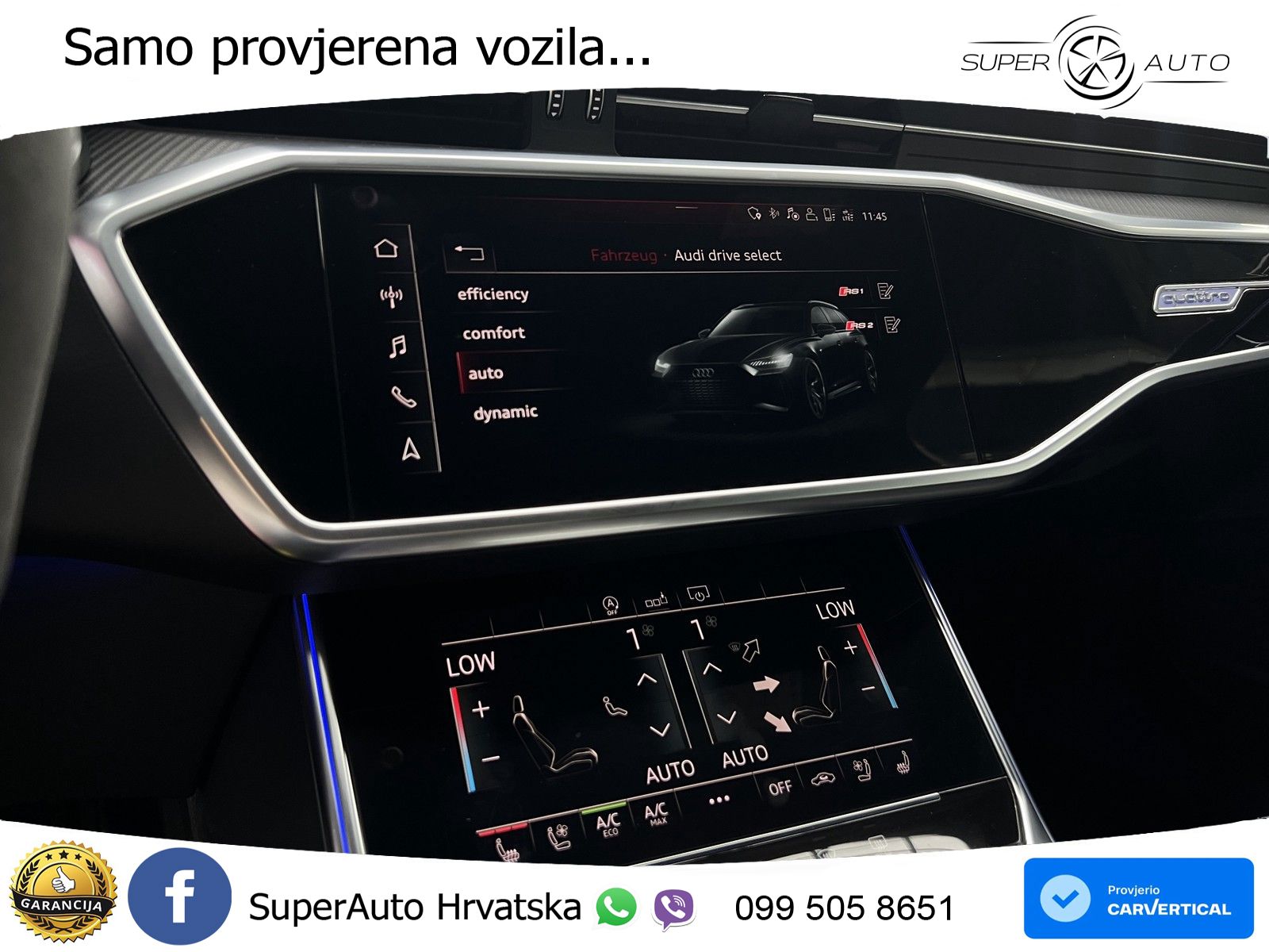 Audi RS6 Avant 4.0 TFSI V8 (600 KS) quattro Tiptronic MATRIX+GR SJED+KAM