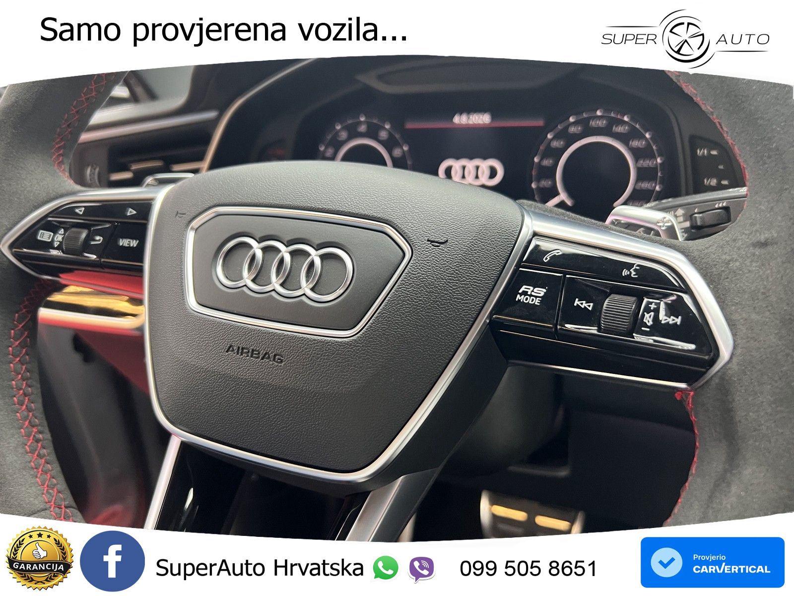 Audi RS6 Avant 4.0 TFSI V8 (600 KS) quattro Tiptronic MATRIX+GR SJED+KAM
