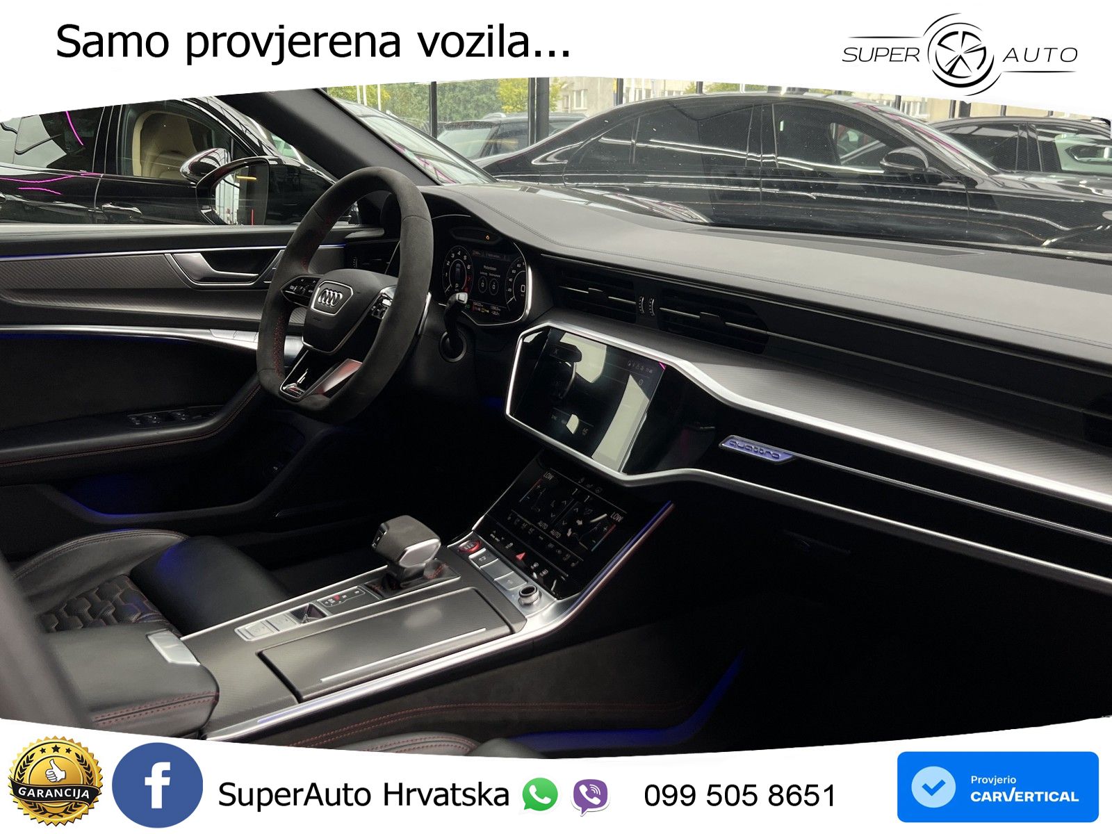 Audi RS6 Avant 4.0 TFSI V8 (600 KS) quattro Tiptronic MATRIX+GR SJED+KAM