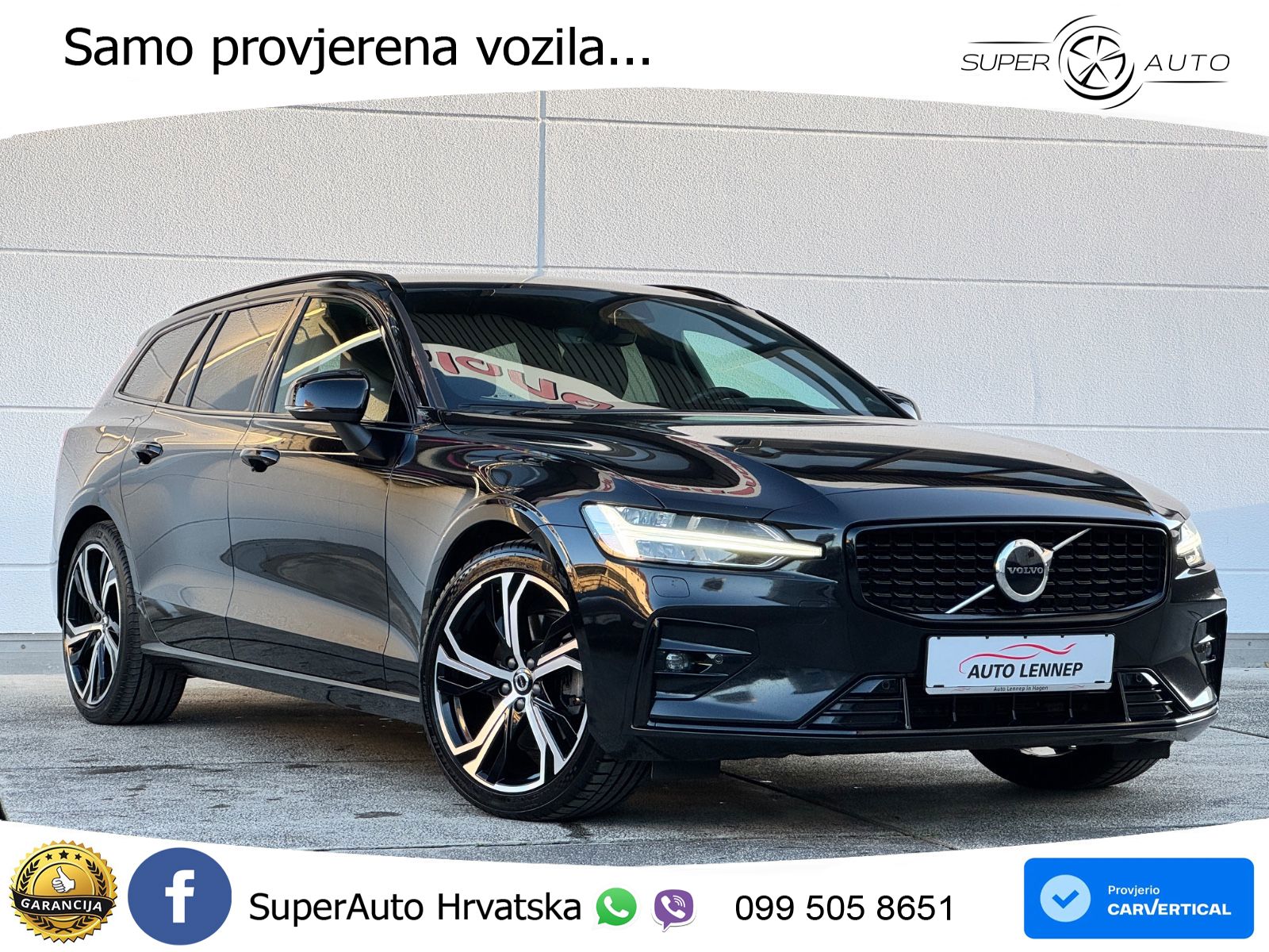 Volvo V60 2.0 B4 Diesel Geartronic LED+GR SJED+ACC