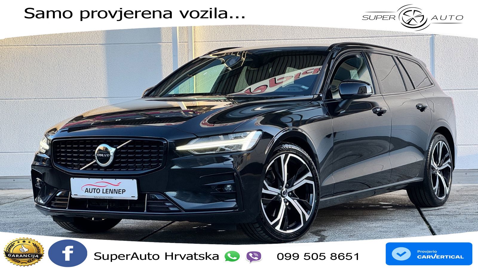 Volvo V60 2.0 B4 Diesel Geartronic LED+GR SJED+ACC