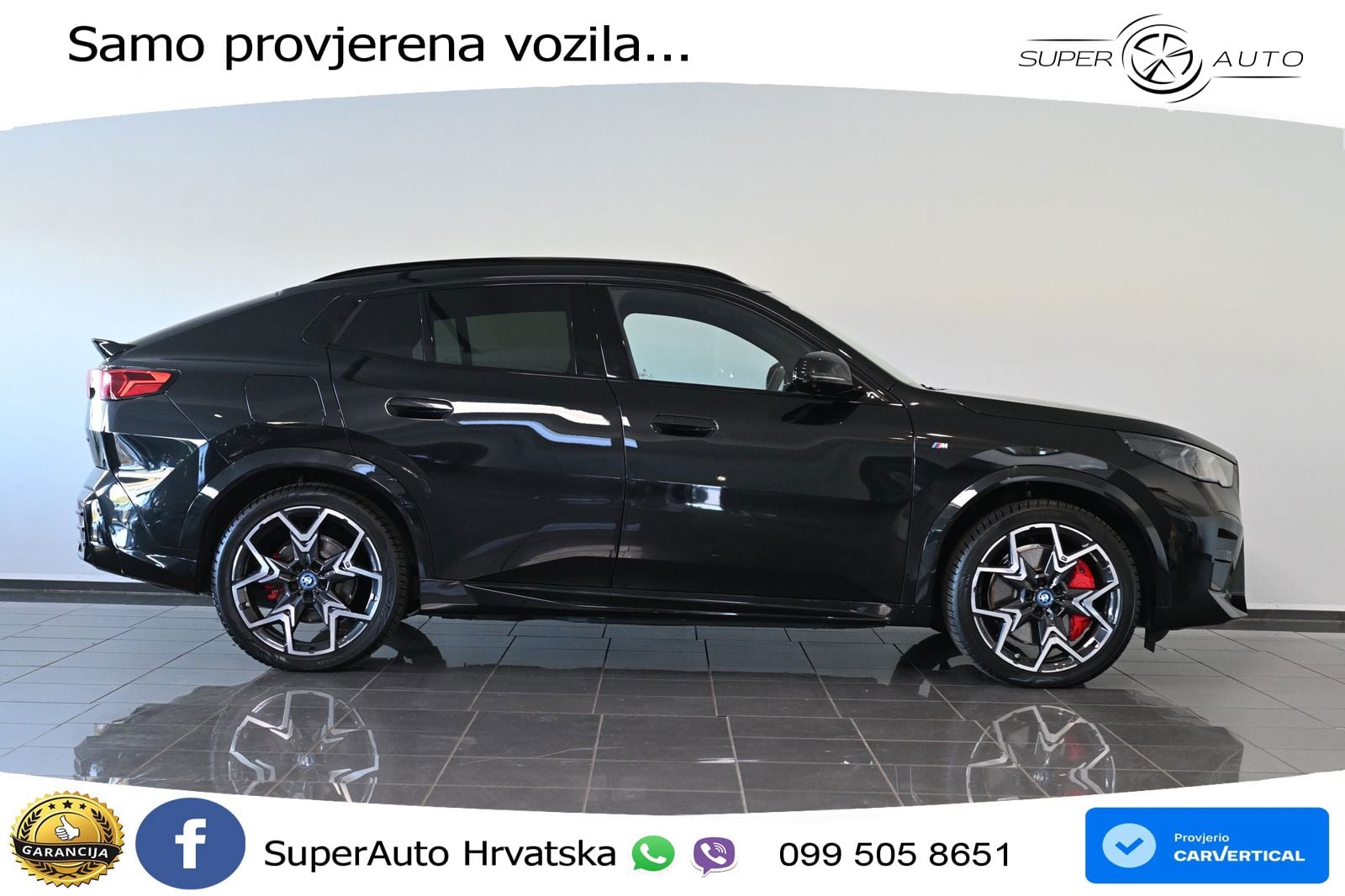 BMW iX2 66.5 kWh (313 KS) xDrive30 M Sport LED+GR SJED+ACC