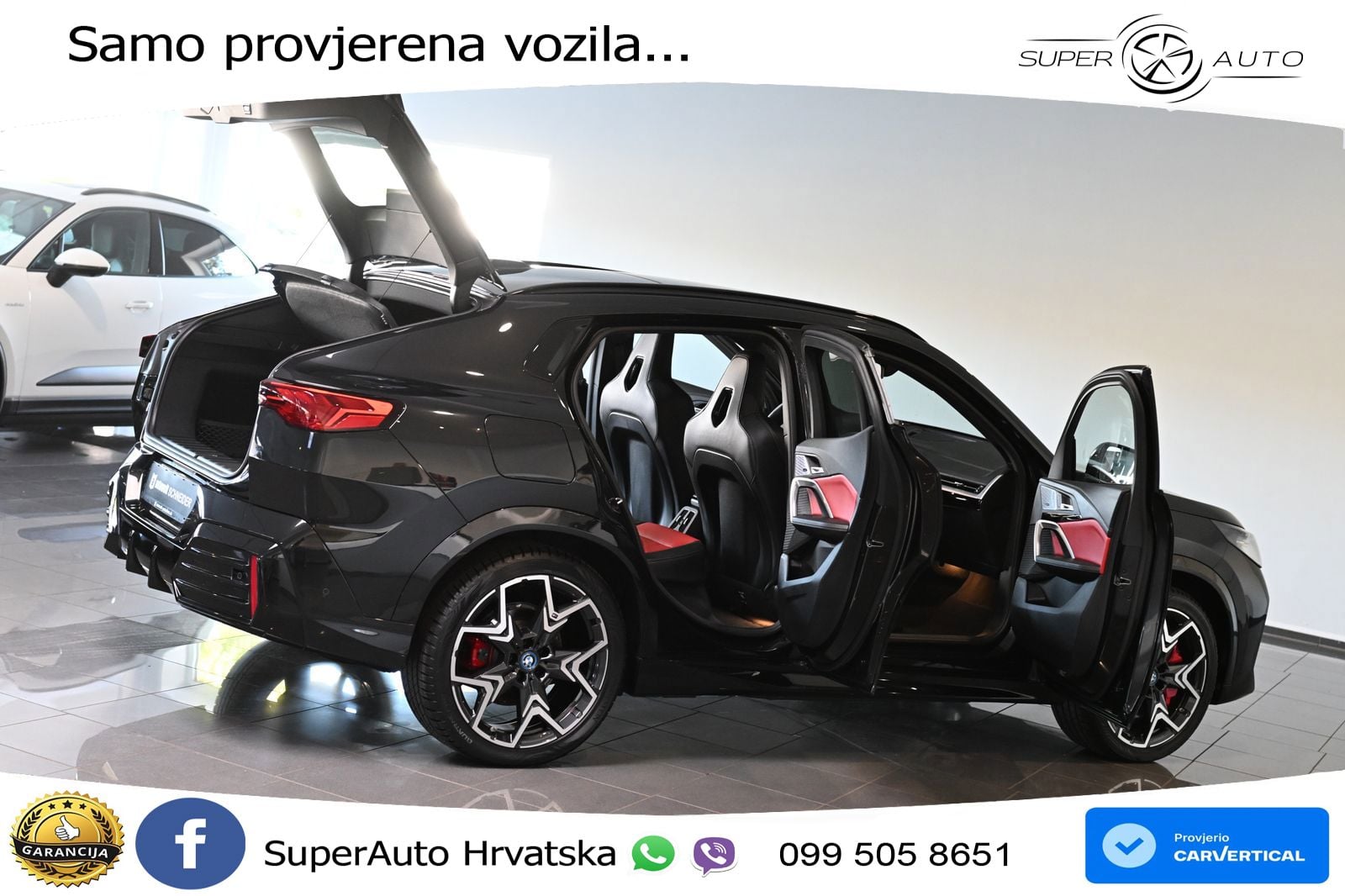 BMW iX2 66.5 kWh (313 KS) xDrive30 M Sport LED+GR SJED+ACC
