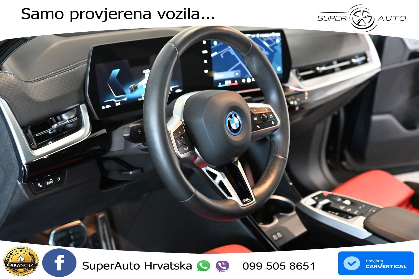 BMW iX2 66.5 kWh (313 KS) xDrive30 M Sport LED+GR SJED+ACC