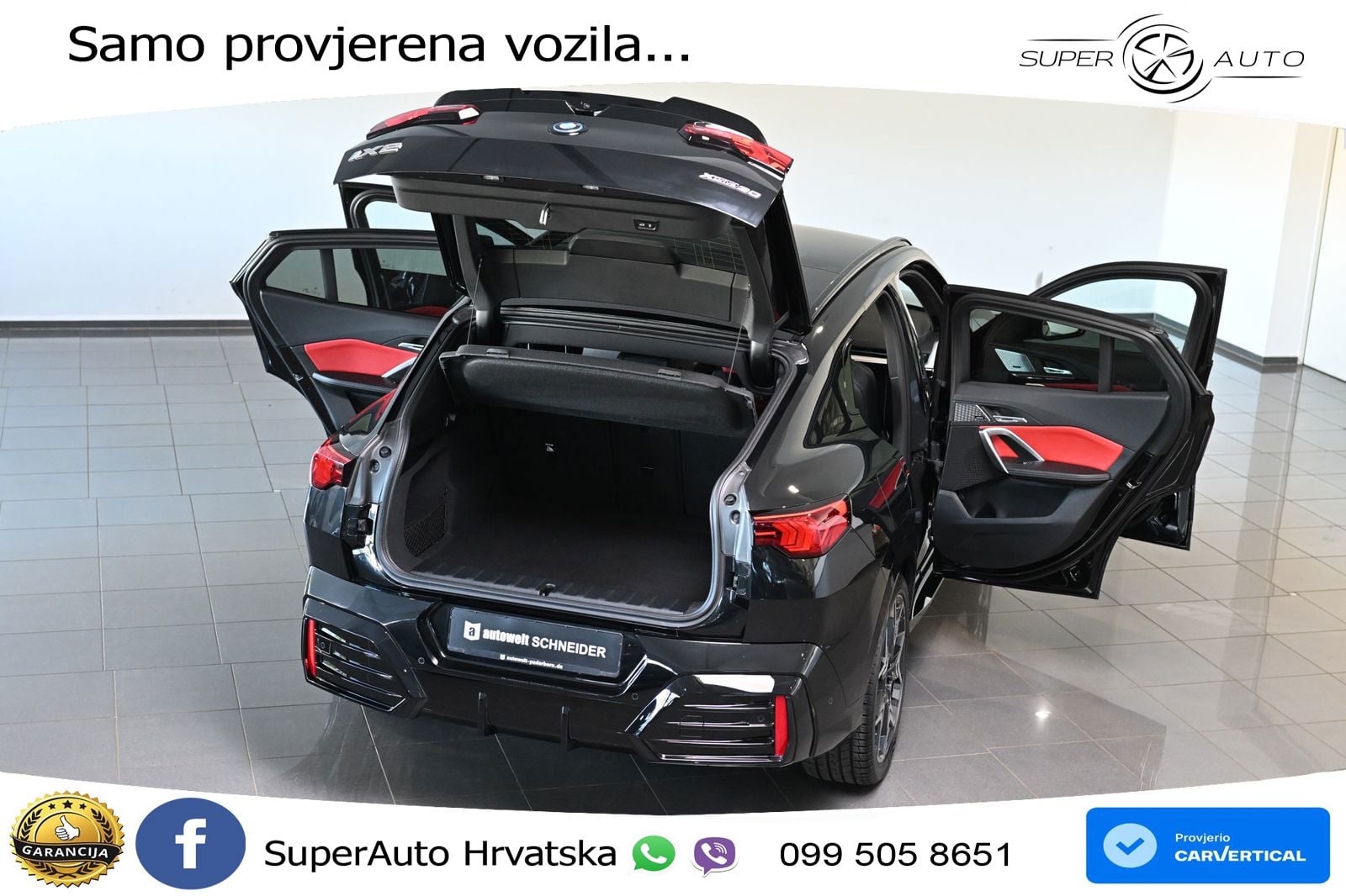 BMW iX2 66.5 kWh (313 KS) xDrive30 M Sport LED+GR SJED+ACC