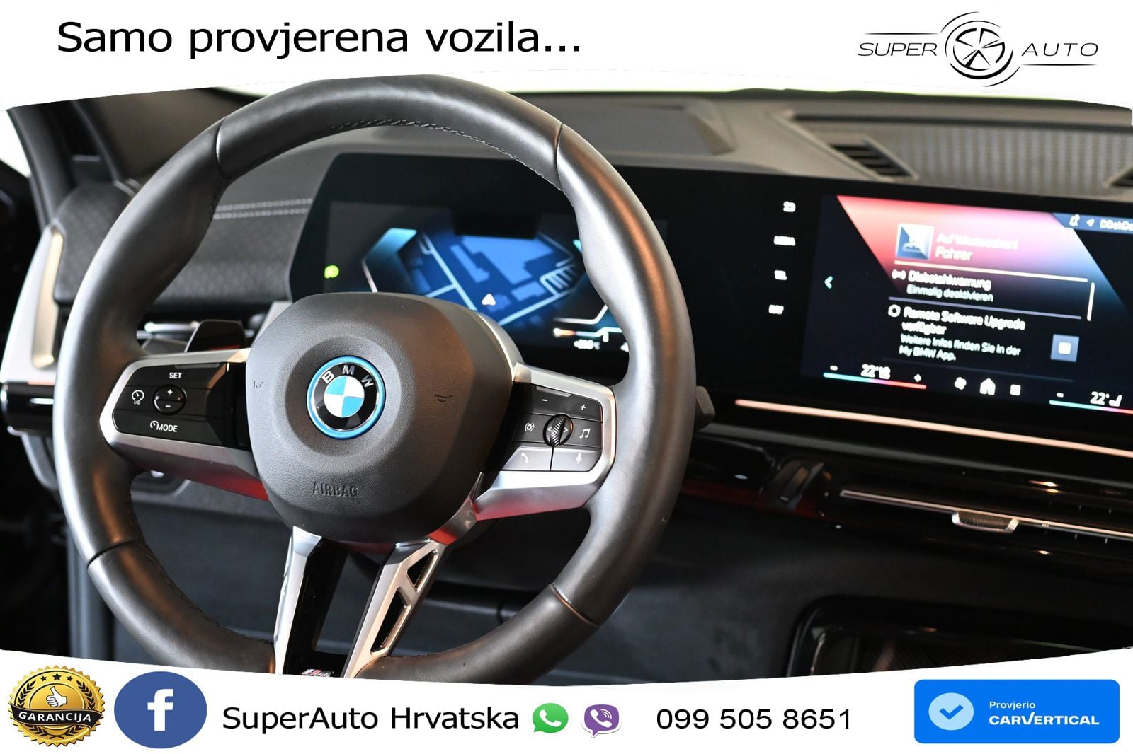 BMW iX2 66.5 kWh (313 KS) xDrive30 M Sport LED+GR SJED+ACC