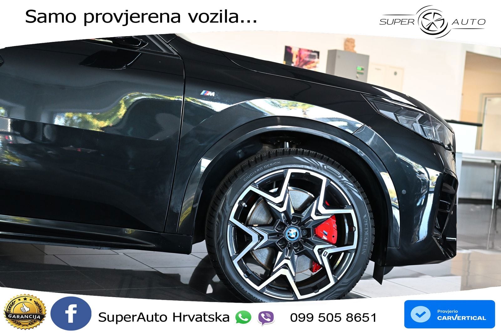 BMW iX2 66.5 kWh (313 KS) xDrive30 M Sport LED+GR SJED+ACC