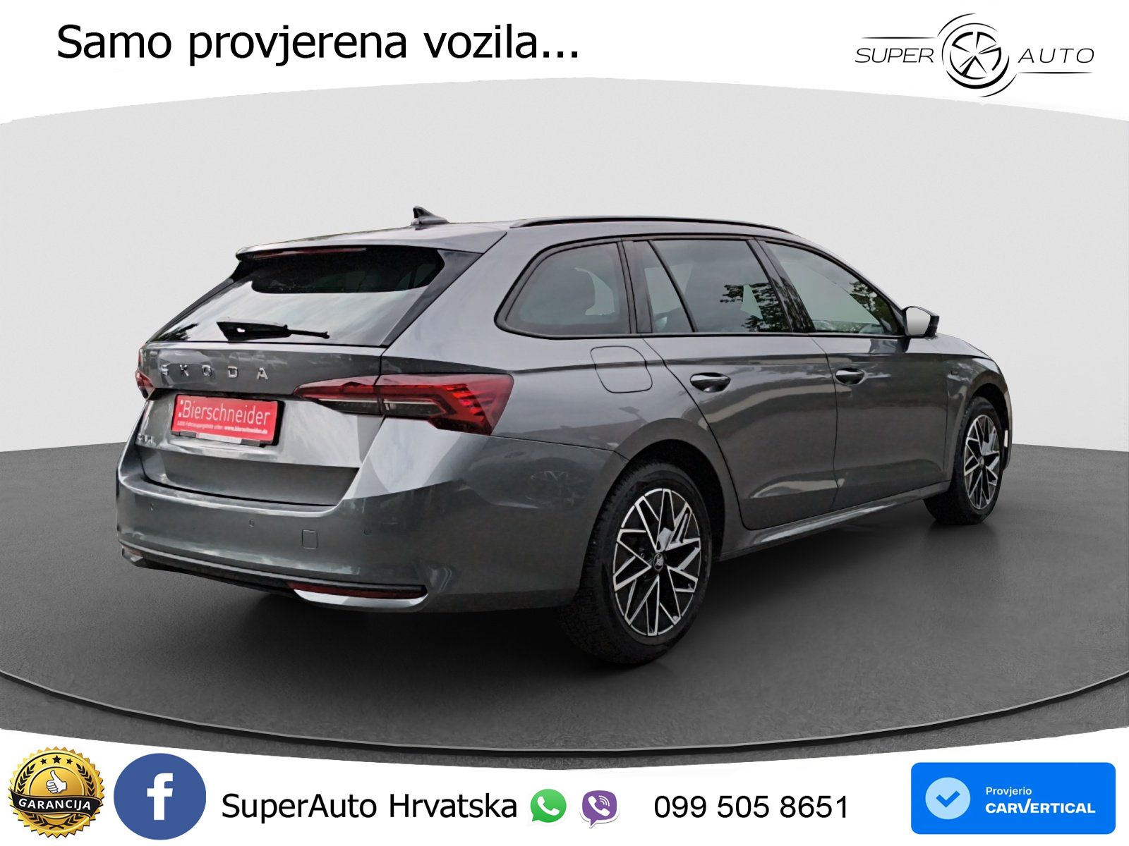 Škoda Octavia Combi 2.0 TDI (150 KS) DSG LED+GR SJED+ACC