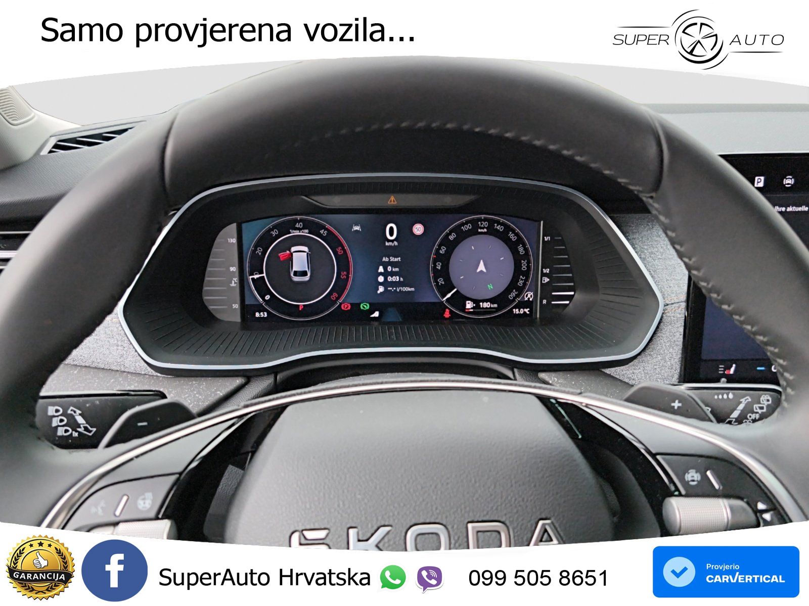 Škoda Octavia Combi 2.0 TDI (150 KS) DSG LED+GR SJED+ACC