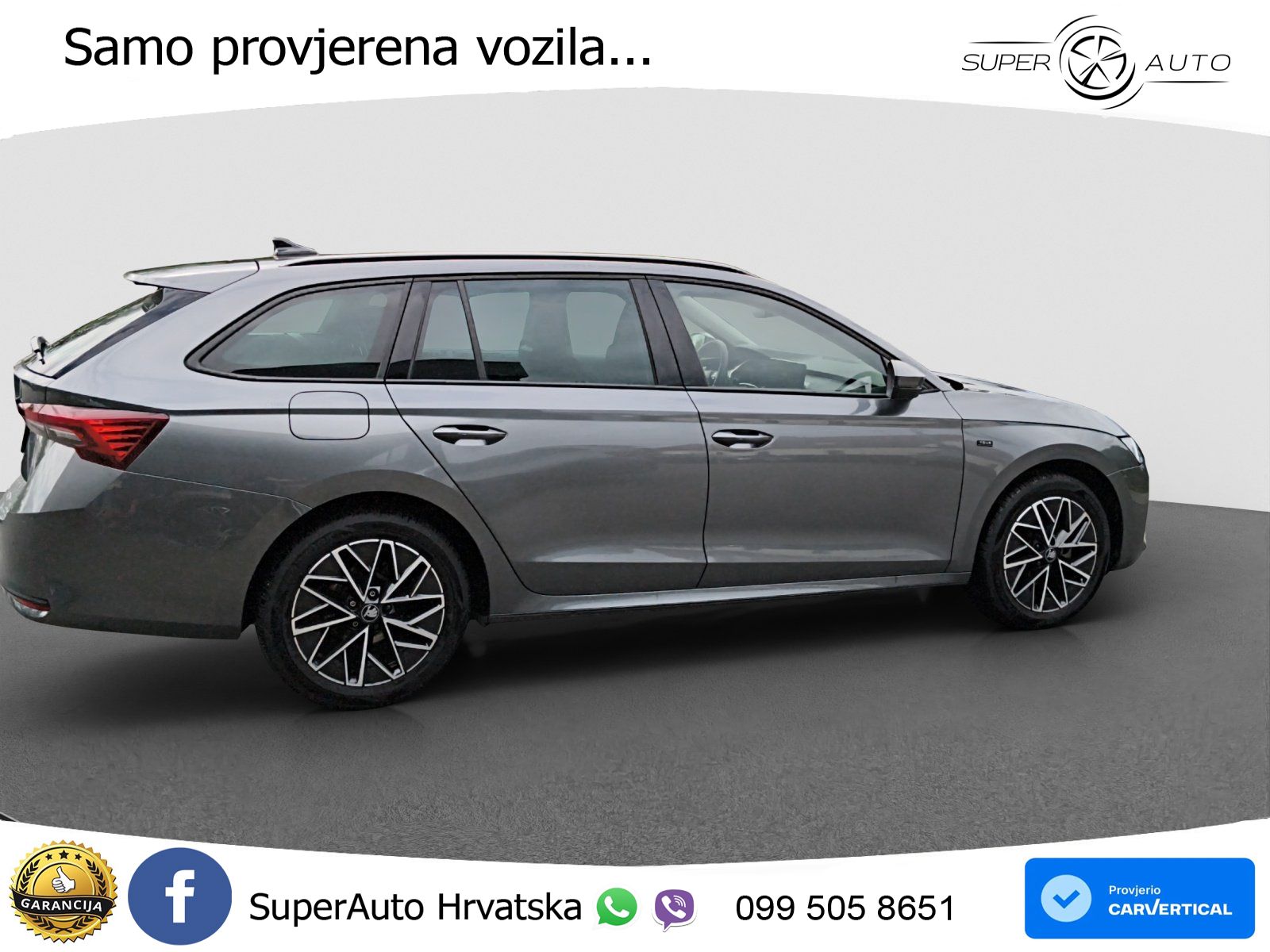 Škoda Octavia Combi 2.0 TDI (150 KS) DSG LED+GR SJED+ACC