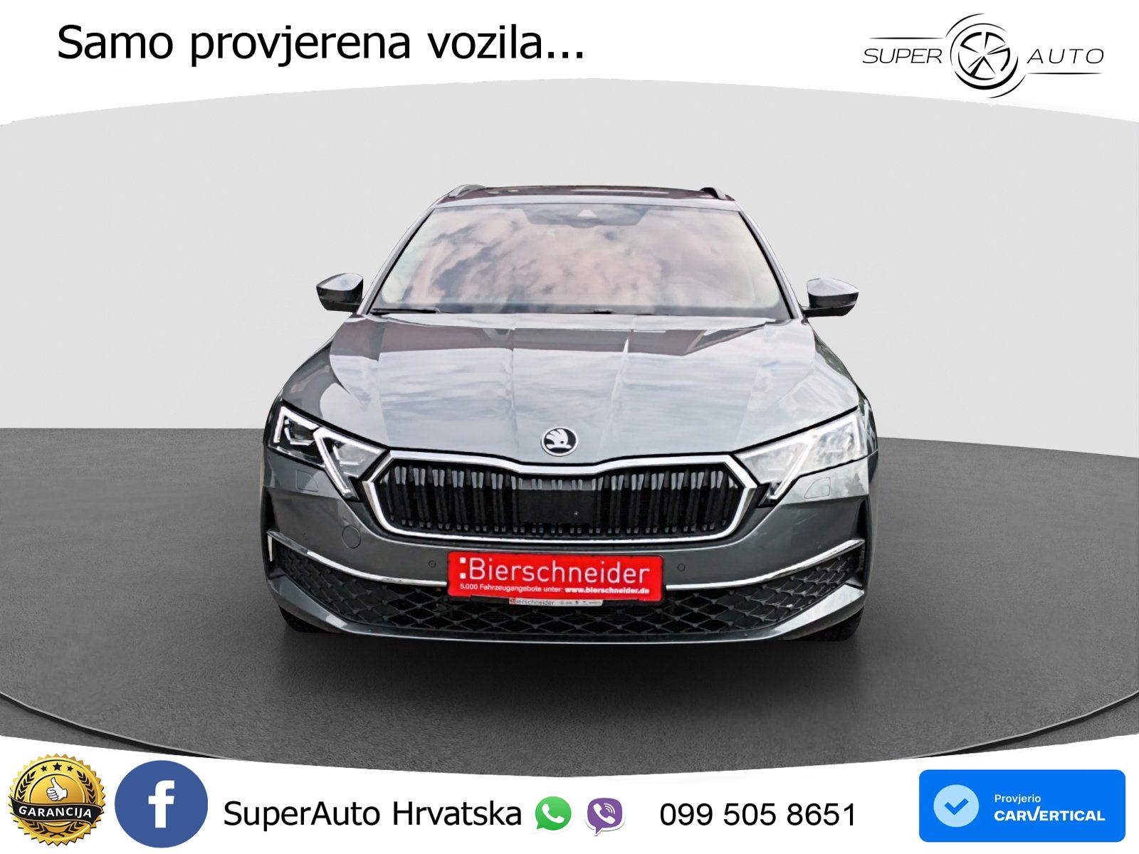 Škoda Octavia Combi 2.0 TDI (150 KS) DSG LED+GR SJED+ACC