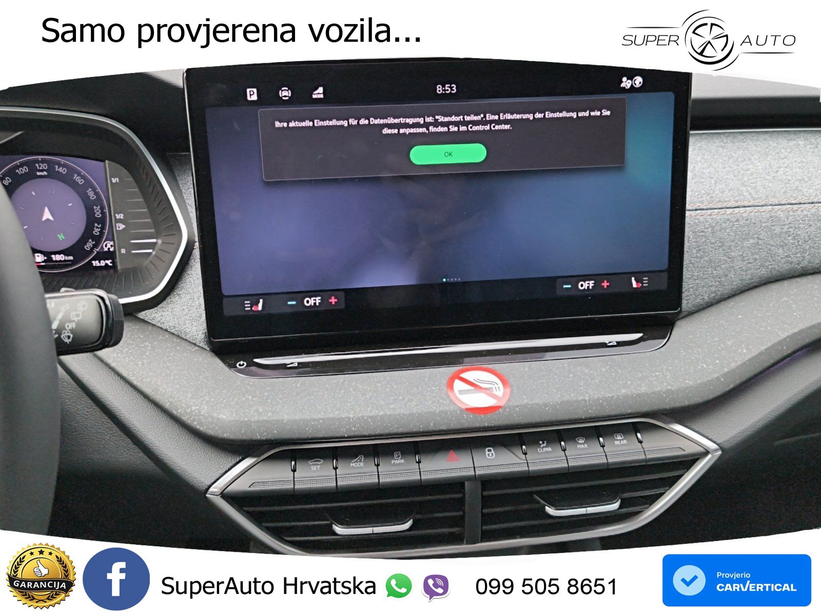 Škoda Octavia Combi 2.0 TDI (150 KS) DSG LED+GR SJED+ACC