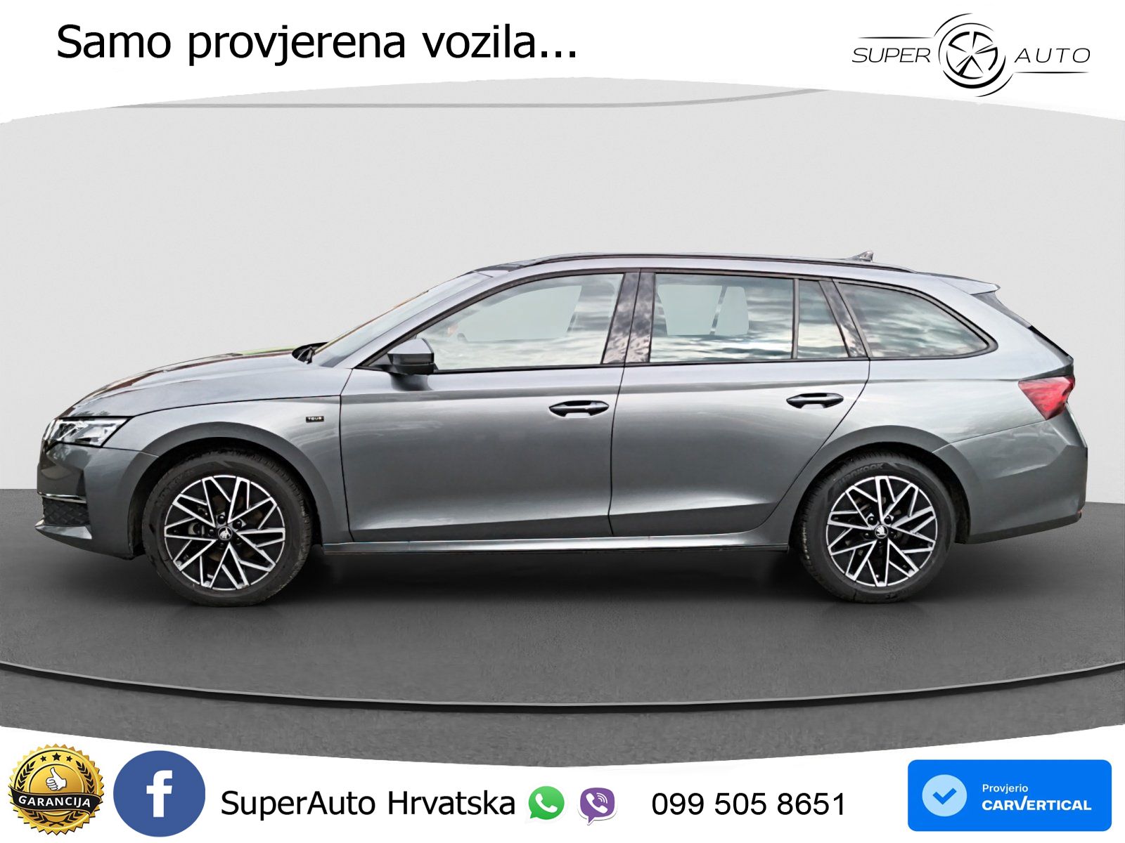 Škoda Octavia Combi 2.0 TDI (150 KS) DSG LED+GR SJED+ACC
