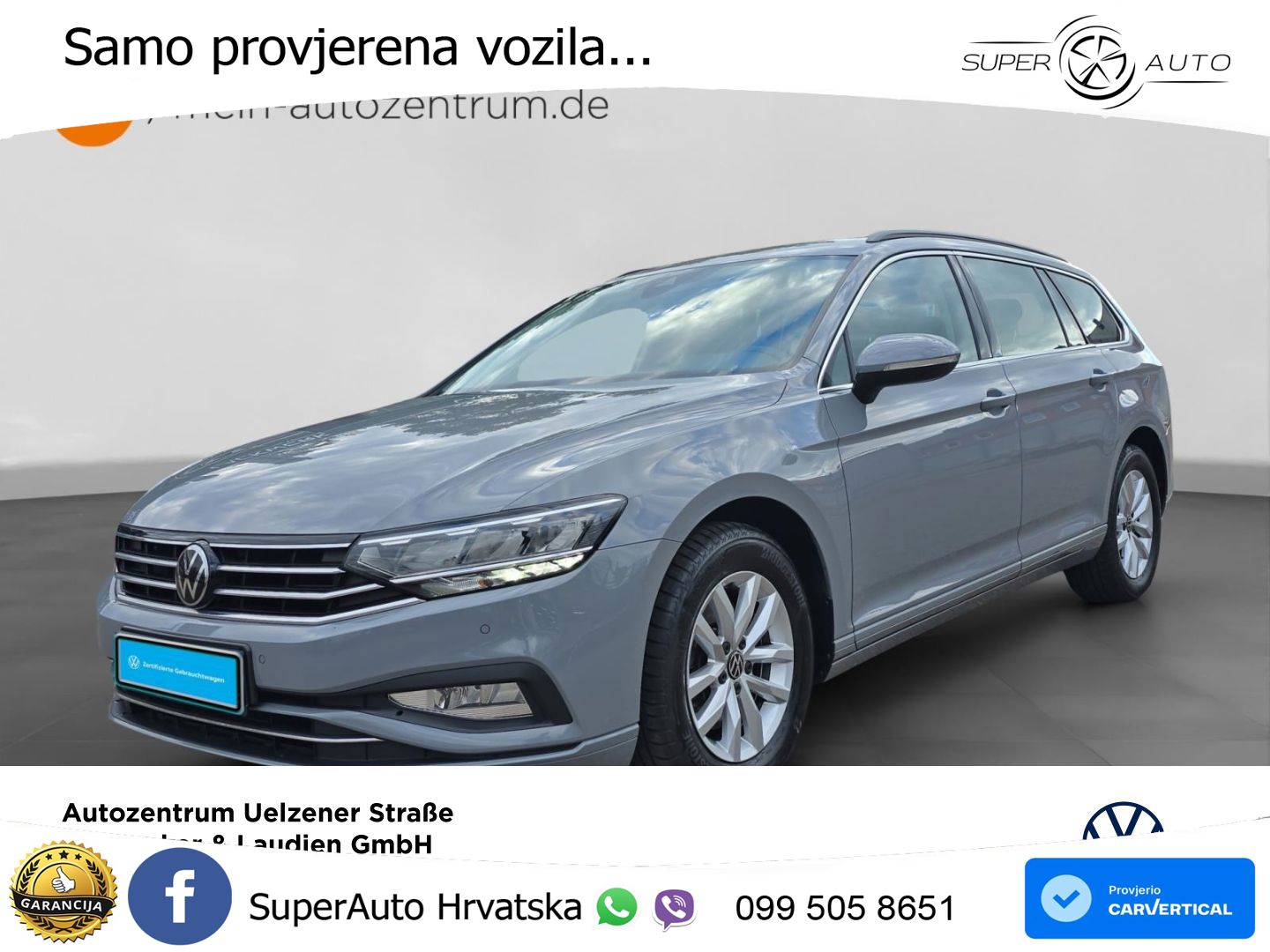 Volkswagen Passat Variant 2.0 TDI (150 KS) DSG Business LED+GR SJED+ACC