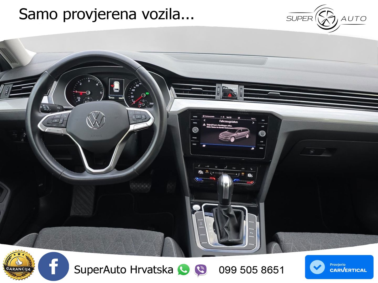 Volkswagen Passat Variant 2.0 TDI (150 KS) DSG Business LED+GR SJED+ACC