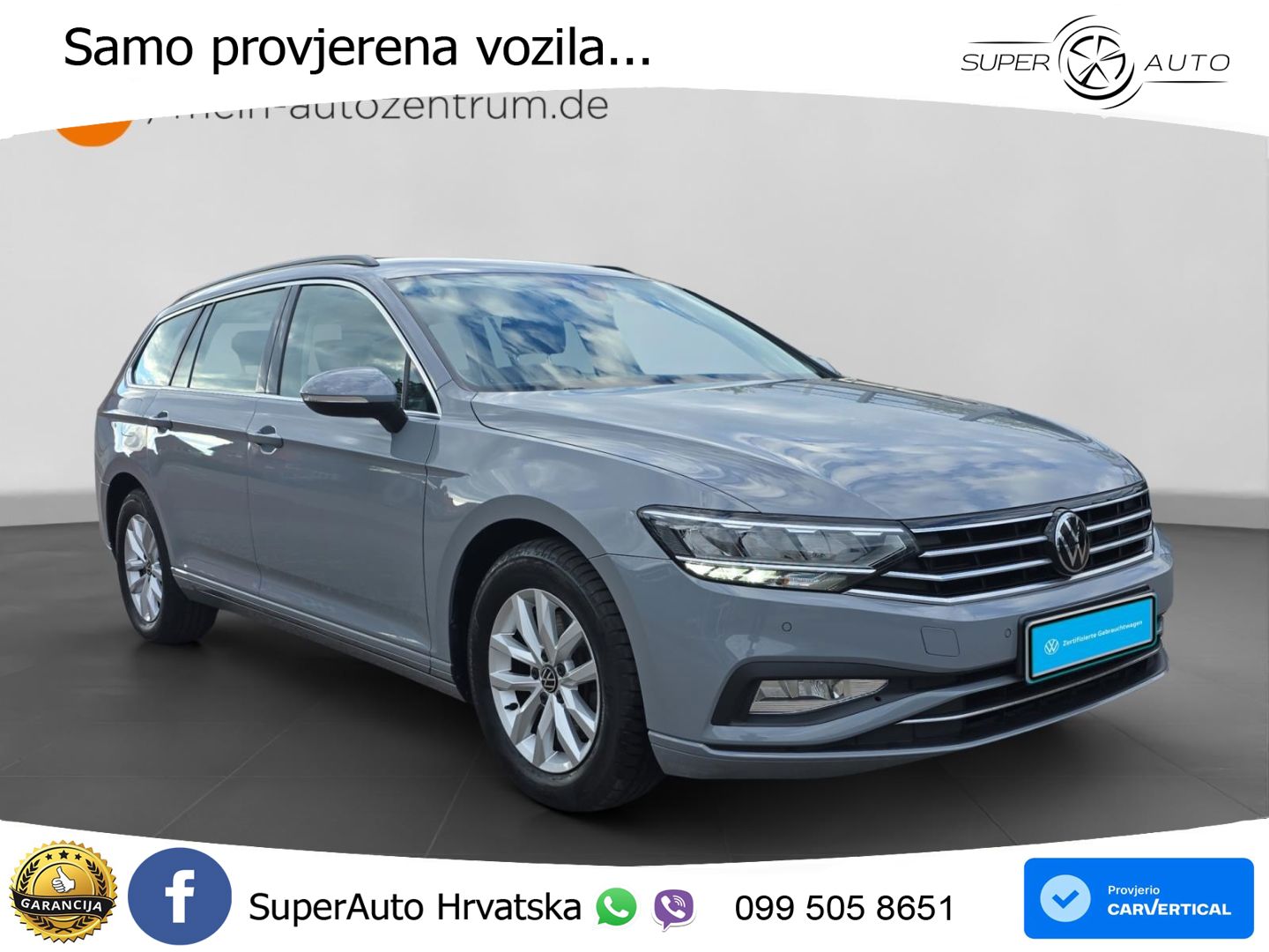 Volkswagen Passat Variant 2.0 TDI (150 KS) DSG Business LED+GR SJED+ACC