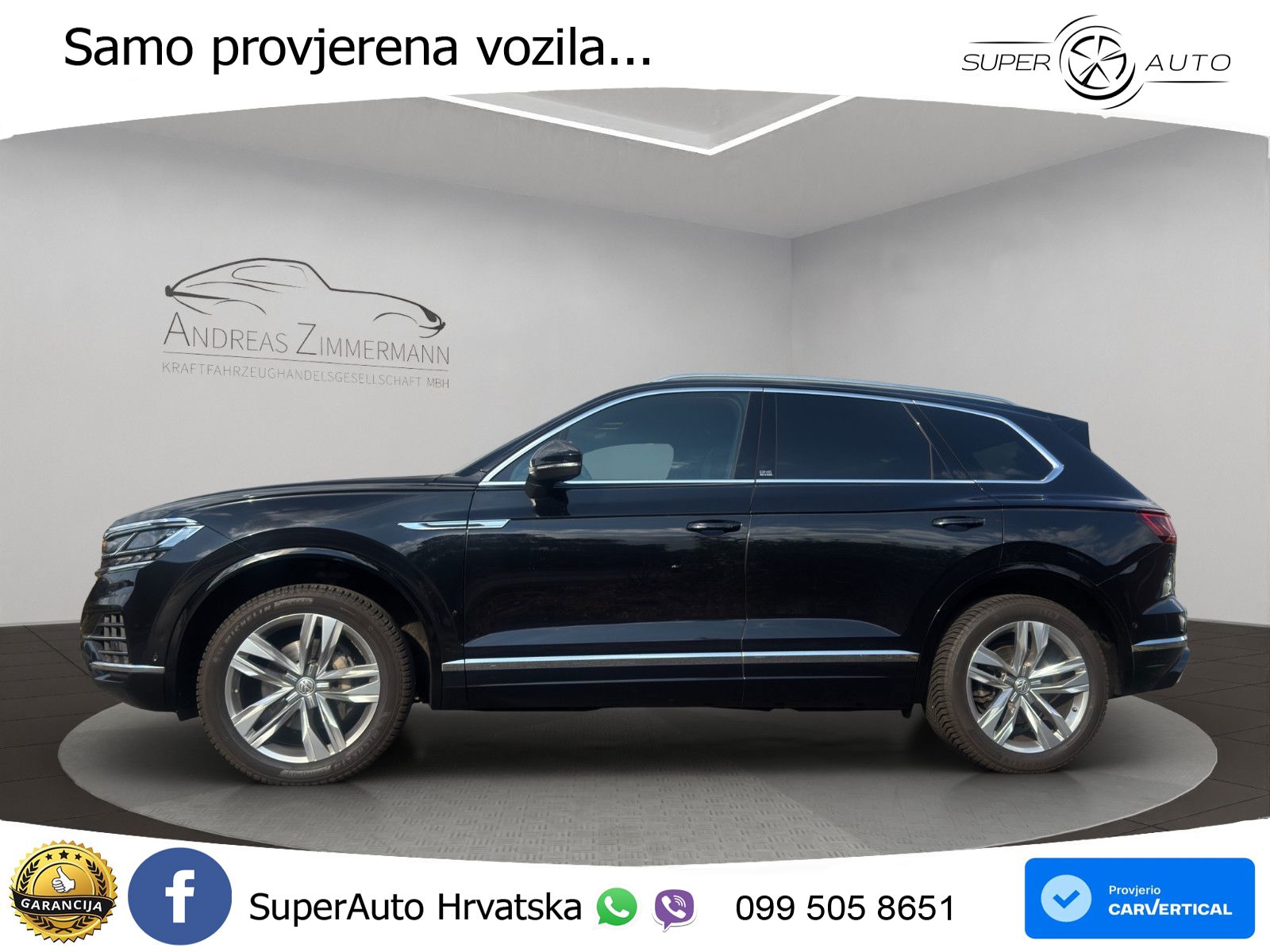 Volkswagen Touareg 3.0 V6 TDI (286 KS) 4MOTION Tiptronic ZRAČNI+ACC+GR SJED+KAM+PANO