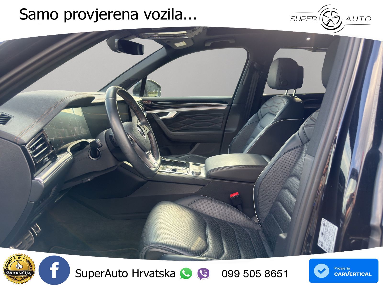 Volkswagen Touareg 3.0 V6 TDI (286 KS) 4MOTION Tiptronic ZRAČNI+ACC+GR SJED+KAM+PANO