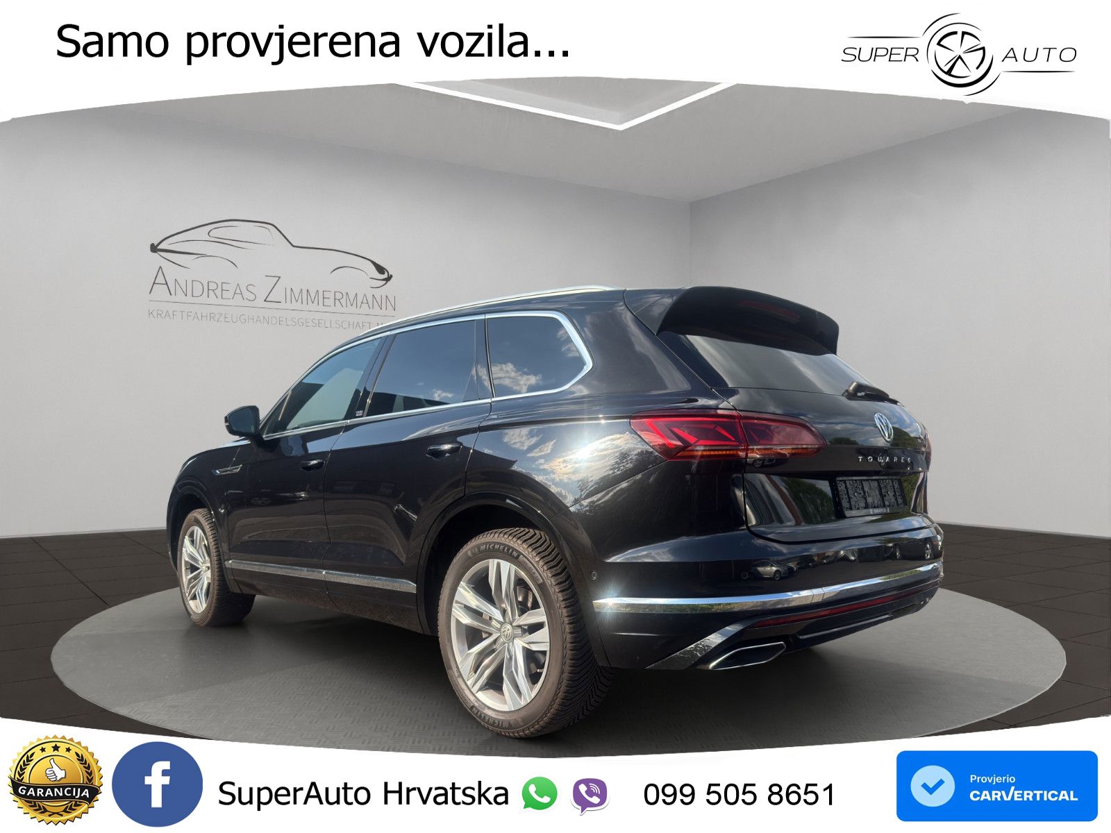 Volkswagen Touareg 3.0 V6 TDI (286 KS) 4MOTION Tiptronic ZRAČNI+ACC+GR SJED+KAM+PANO